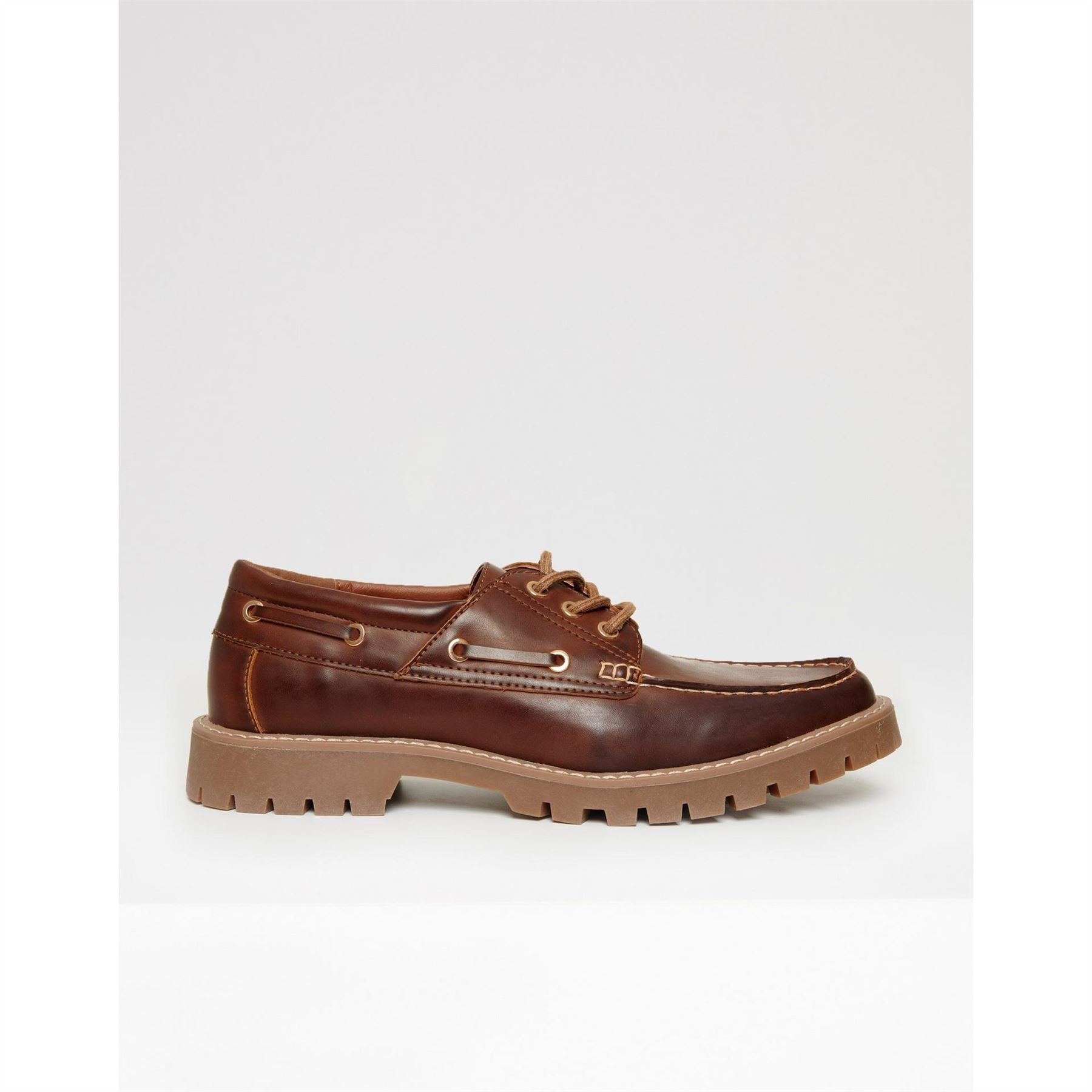 Threadbare Arrowton Moc Toe Lug Sole Loafers