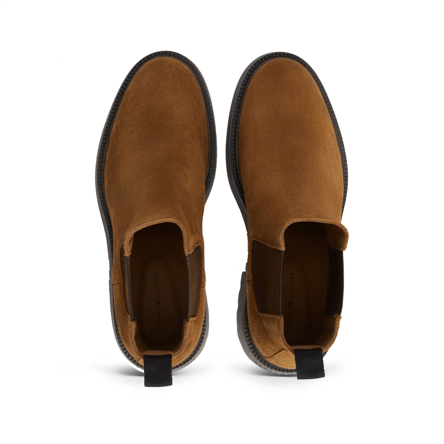 Tommy Hilfiger Corporate Suede Chelsea Boots