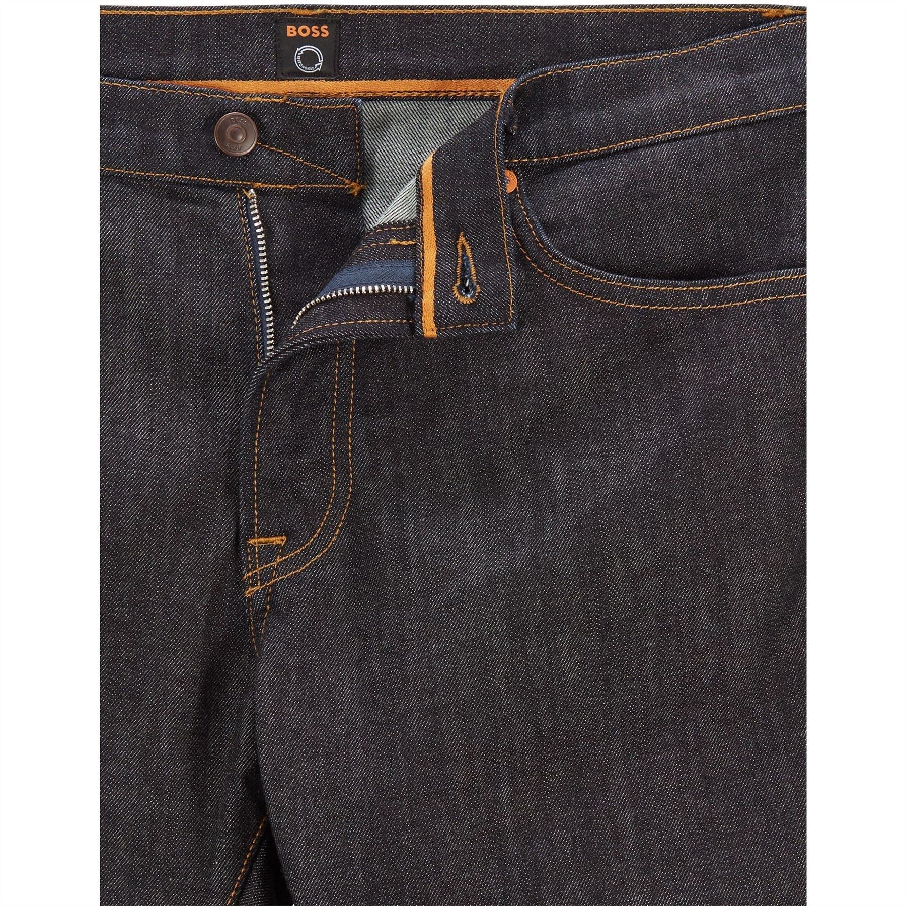 Boss Maine Regular Jeans, Classic Five Pocket Style