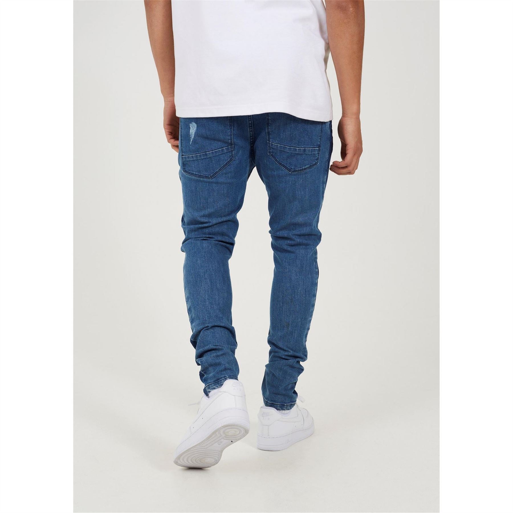 Brave Soul Wash Skinny Jean With Stripe