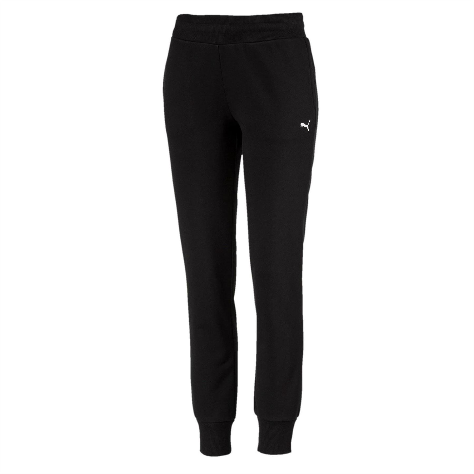 Puma Womens Essentials Logo Slim Trousers