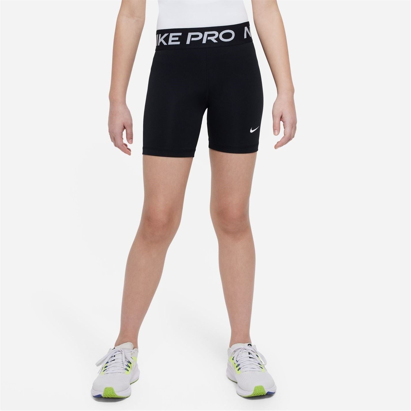 Nike Pro Big Kids (girls) Dri Fit 5 Shorts