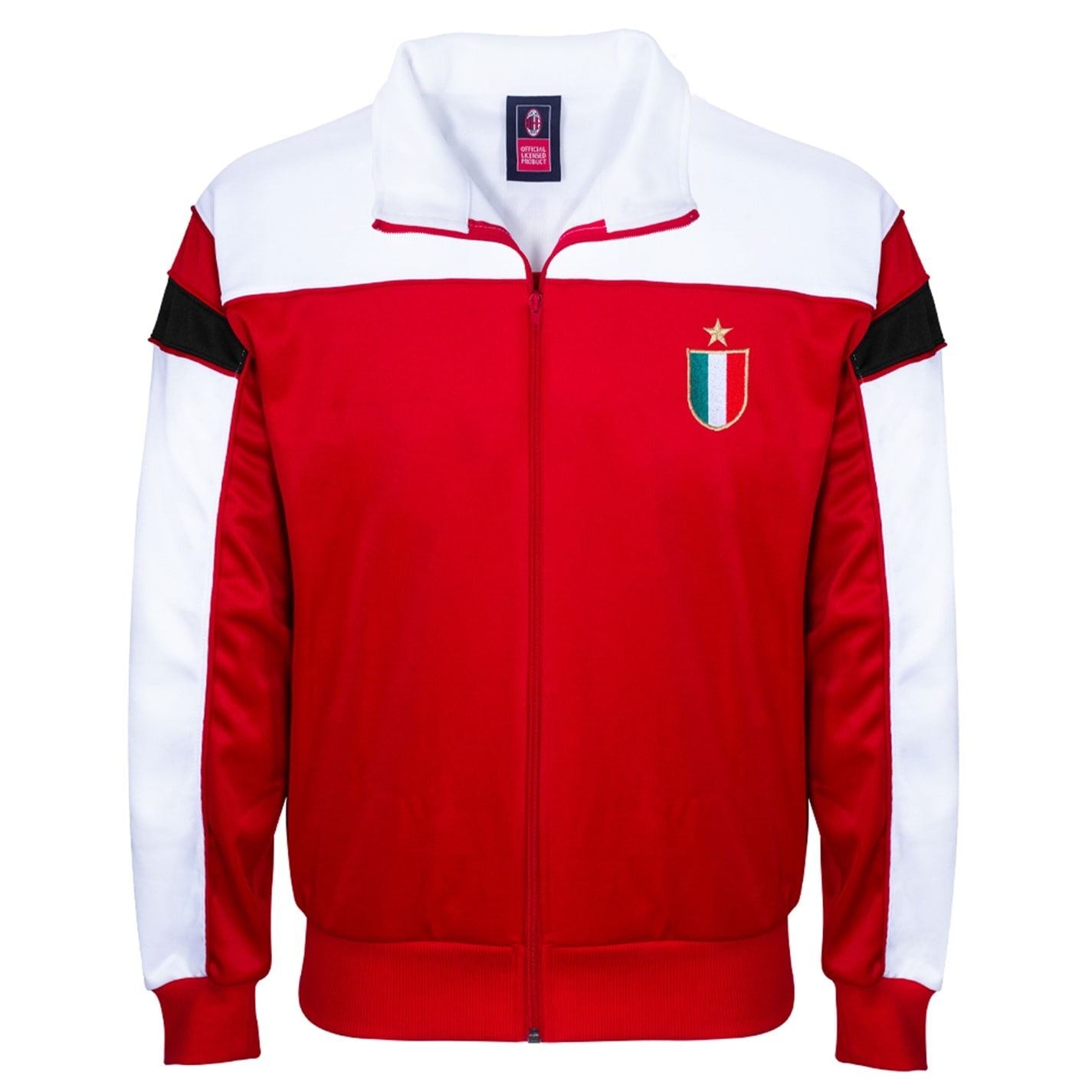 Score Draw Ac Milan 1988 Retro Football Tracksuit Jacket Adults