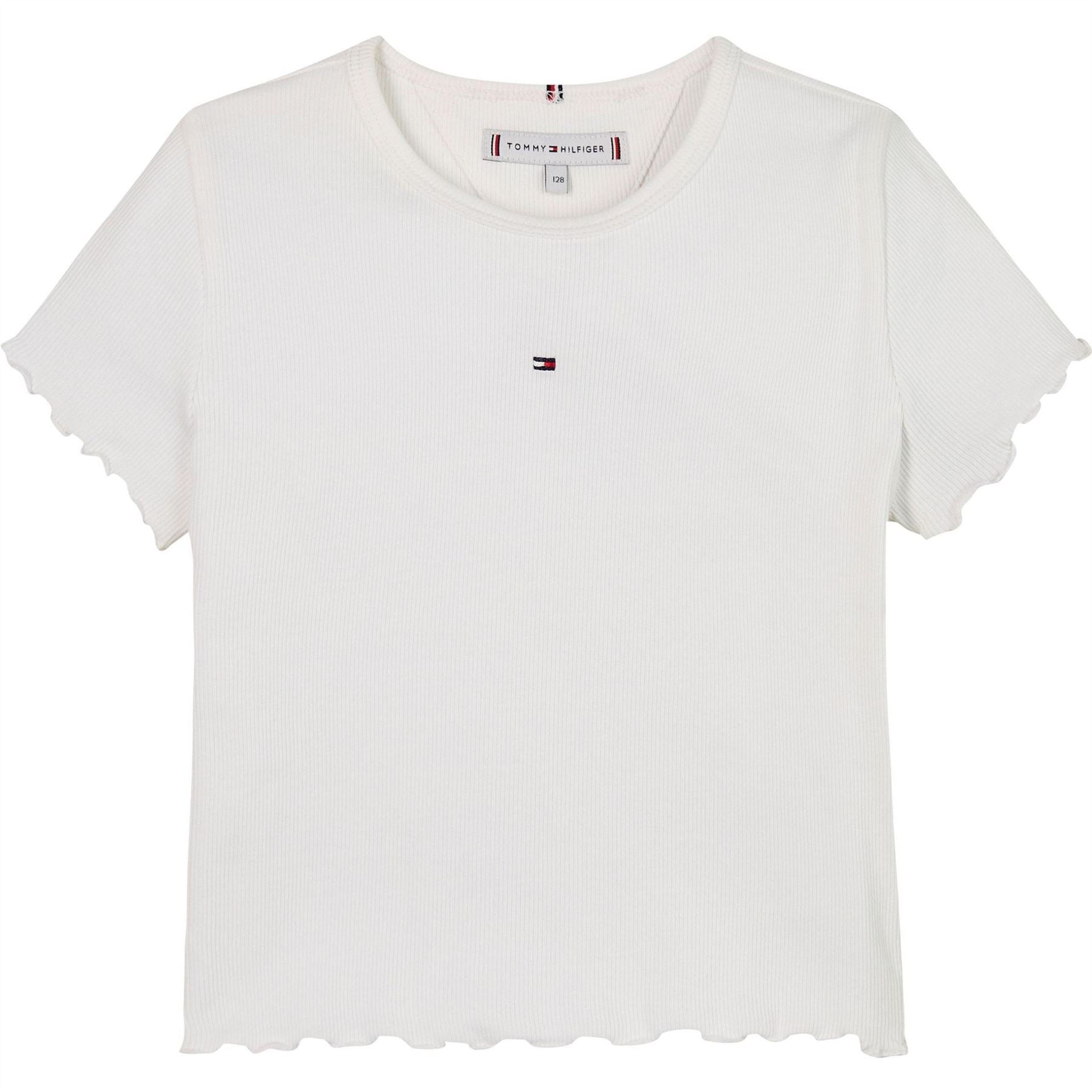 Tommy Hilfiger Regular Fit Rib Crew Neck T-Shirt