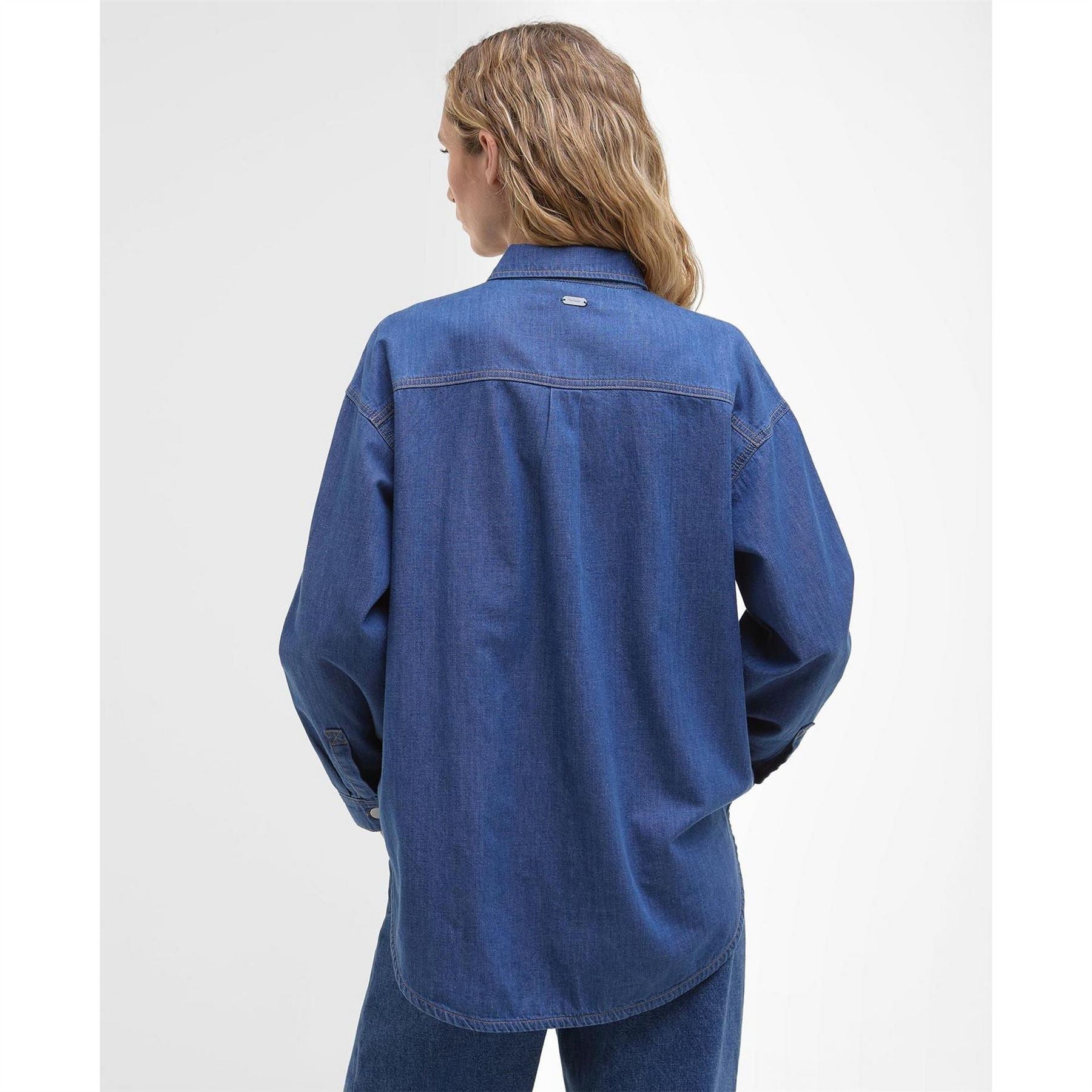 Barbour B.li Woodrow Long Sleeve Denim Shirt