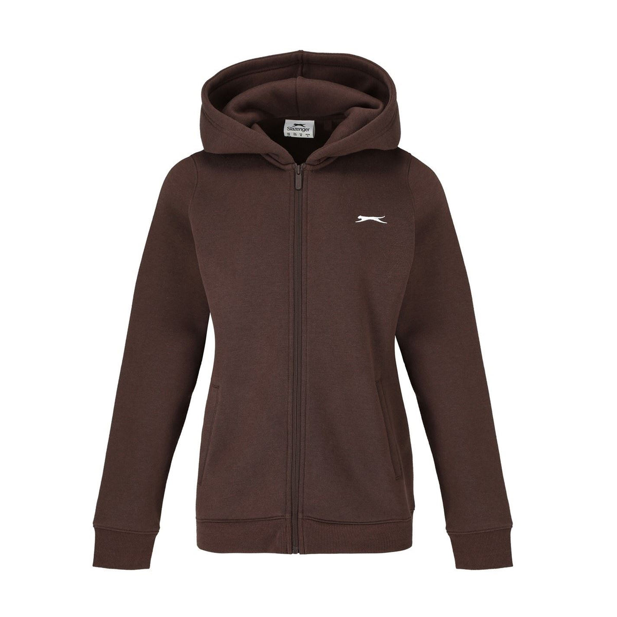 Slazenger Womens Fitted Full Zip Hoodie