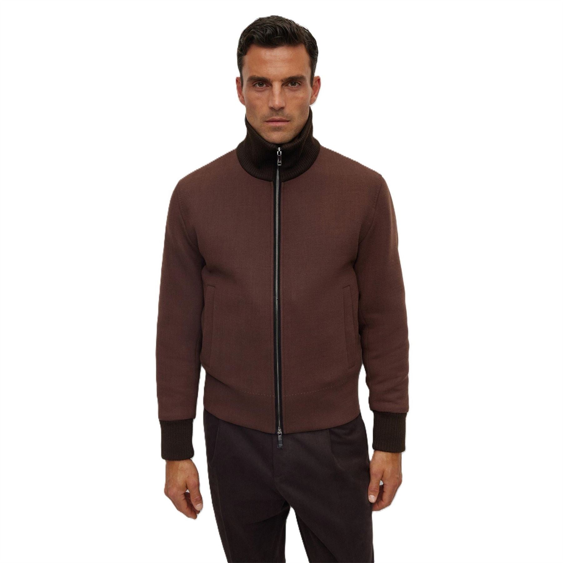 Boss Calim Front Zip Bomber Jacket