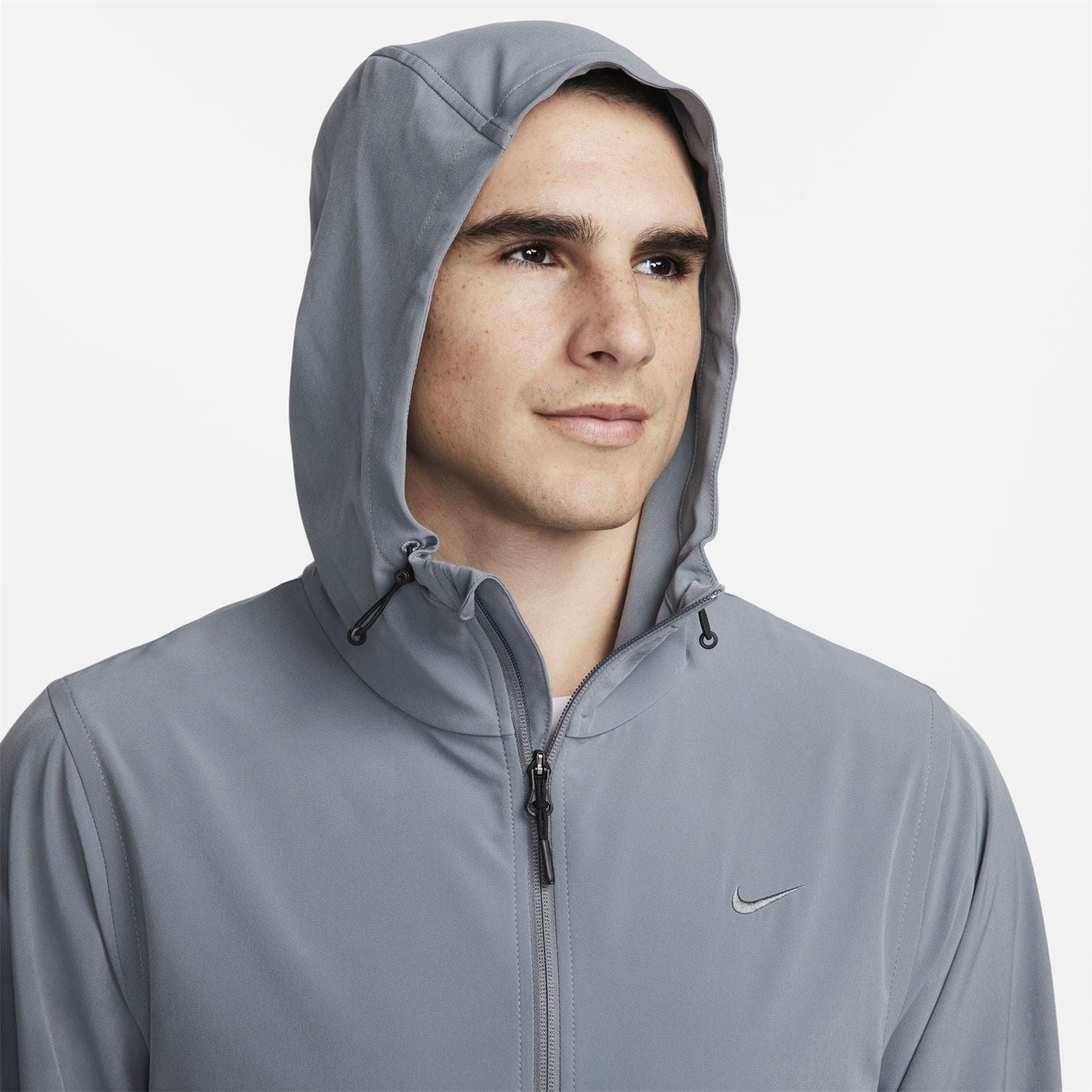 Nike Unlimited Hooded Performance Jacket with Zipped Pocket