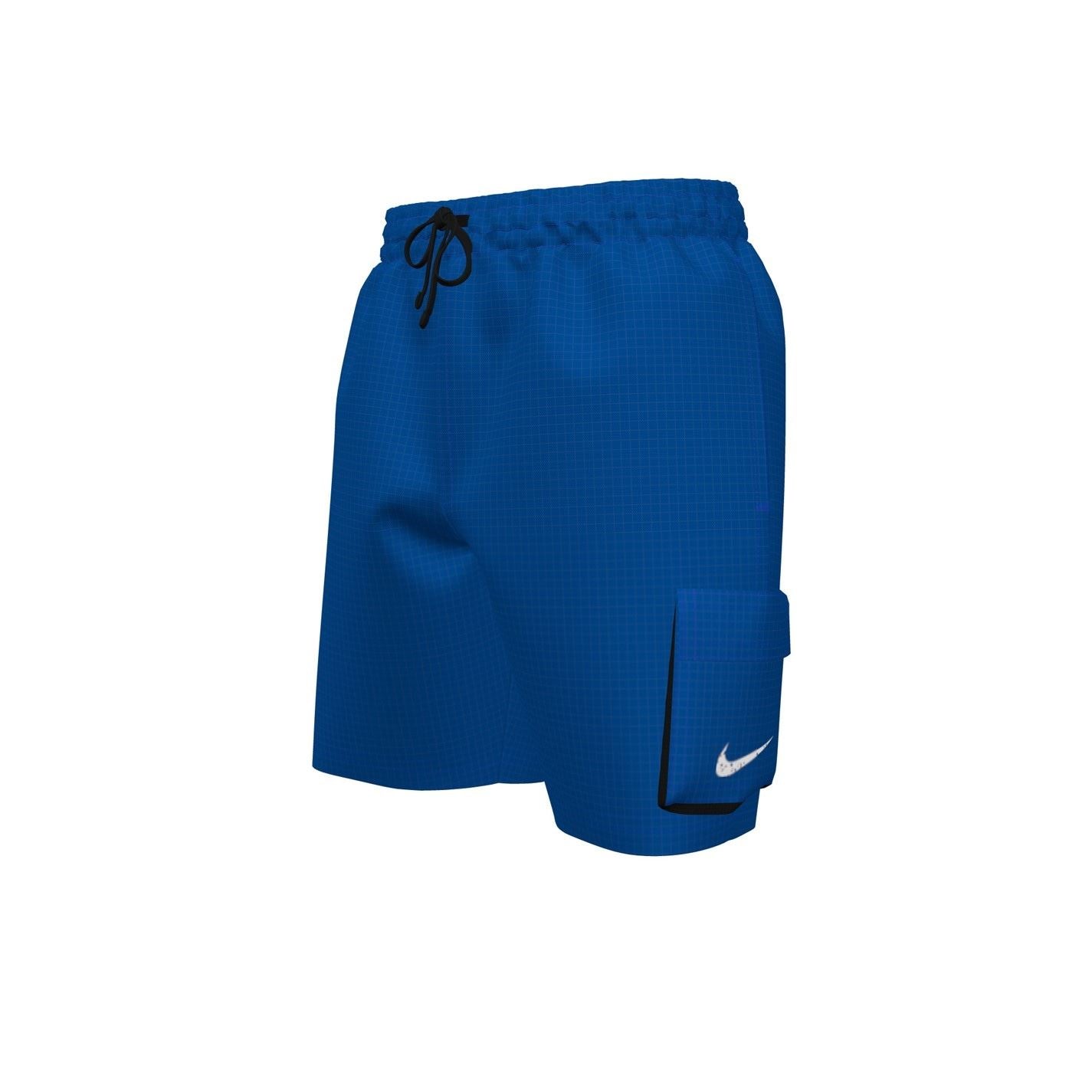 Nike 6 Volume Pocket Relaxed Fit Checkerboard Shorts