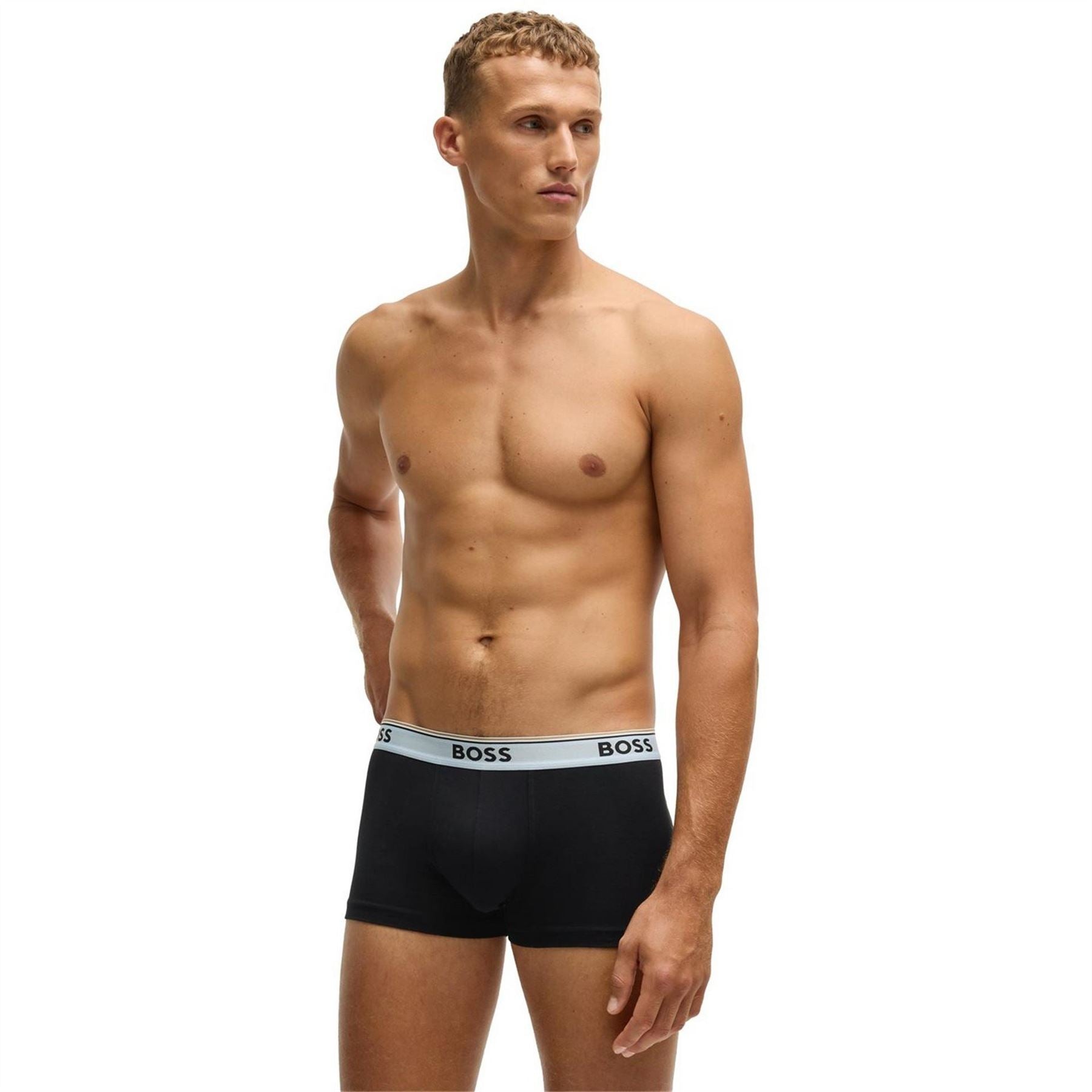Boss BOSS Bodywear 3 Pack Boxer Shorts with Logo Detail