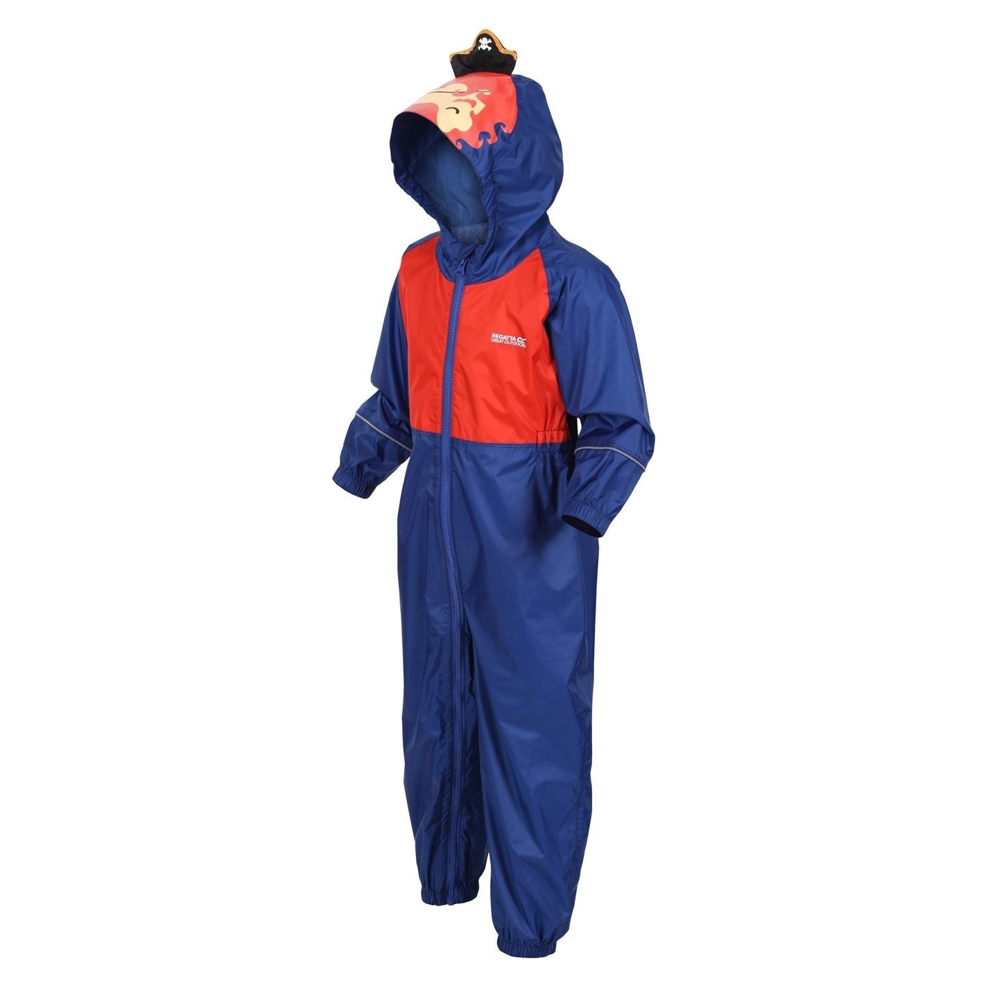 Regatta Kids Charco Animal Hooded Waterproof Jacket