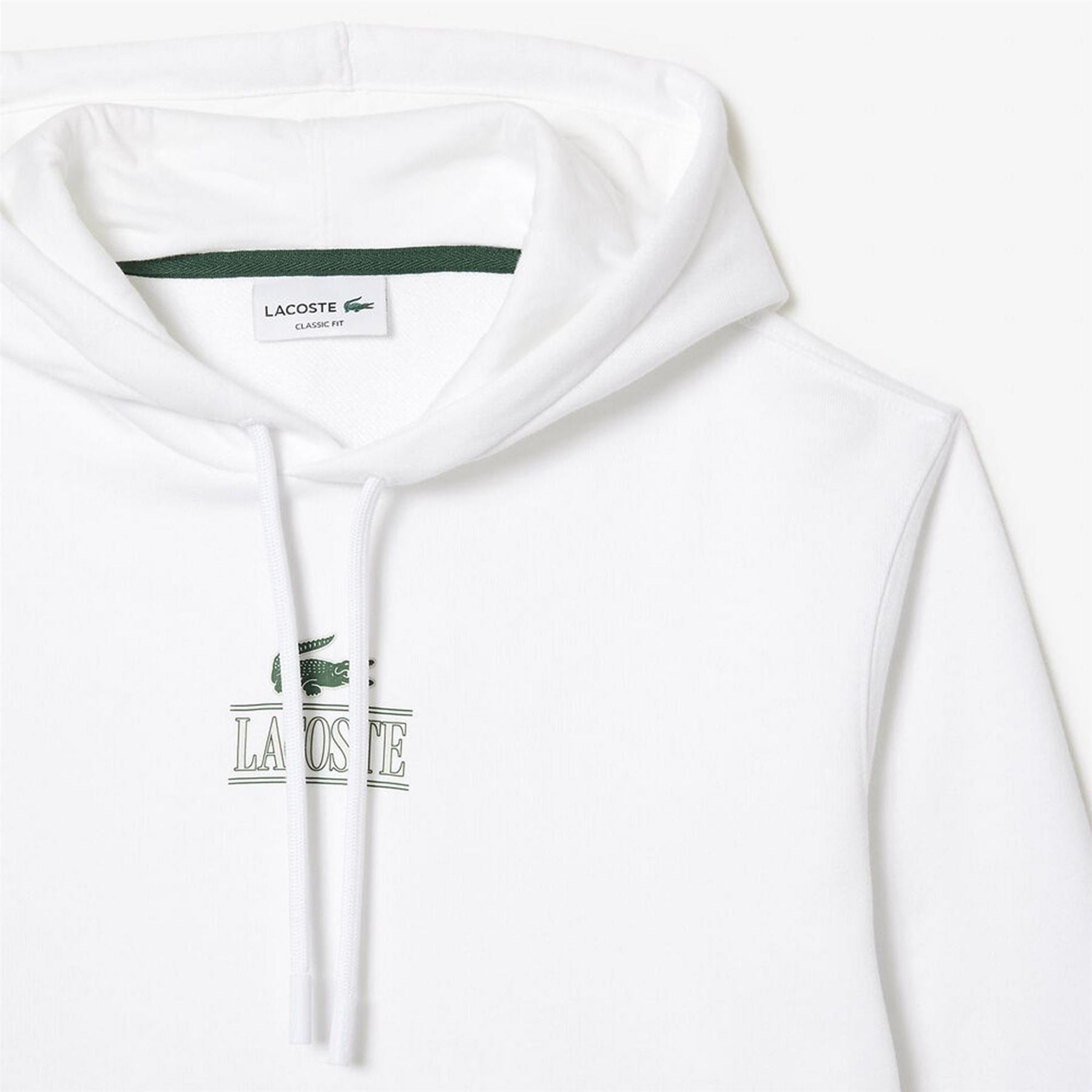 Lacoste Hooded Lacoste Lettering Sweatshirt