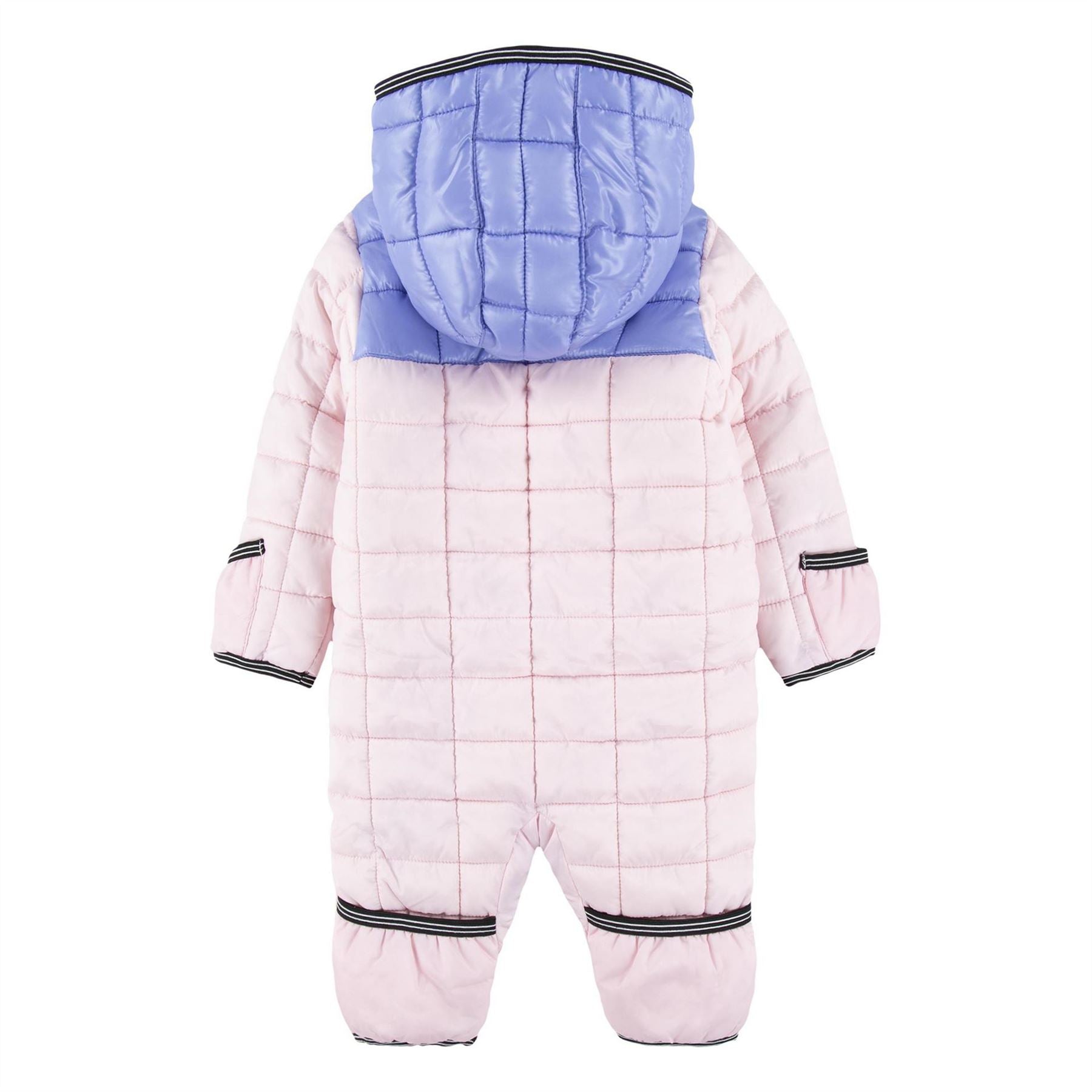 Nike Hooded Neck Plaid Patterned Long Sleeve Snowsuit