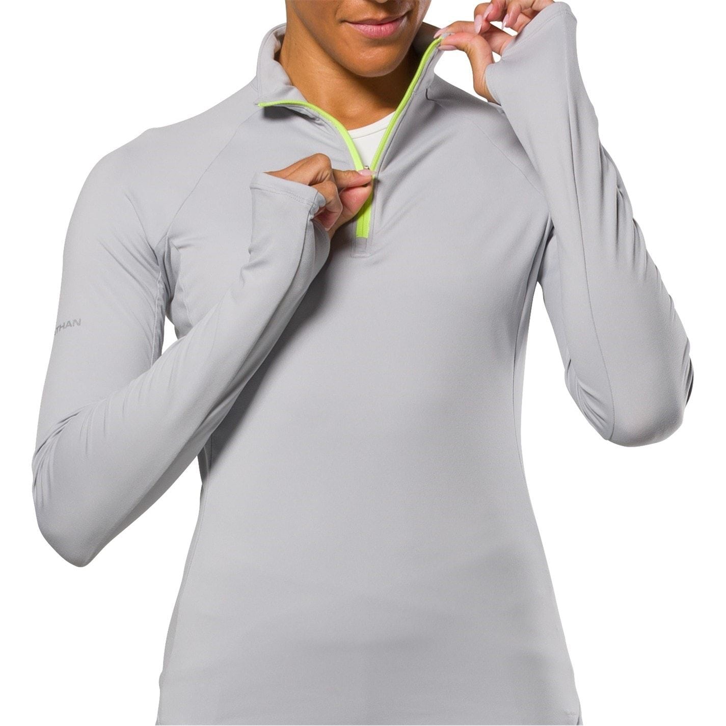 Nathan Tempo Slim Fit Long Sleeve Thumb Hole T-Shirt