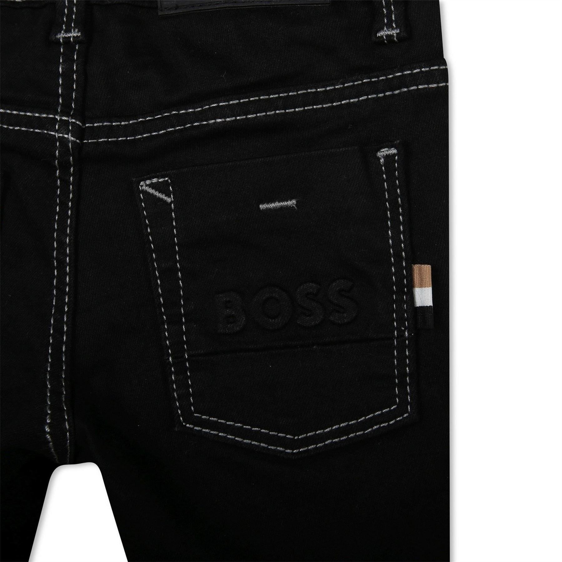 Boss Logo Denim Slim Jeans, Slim Fit