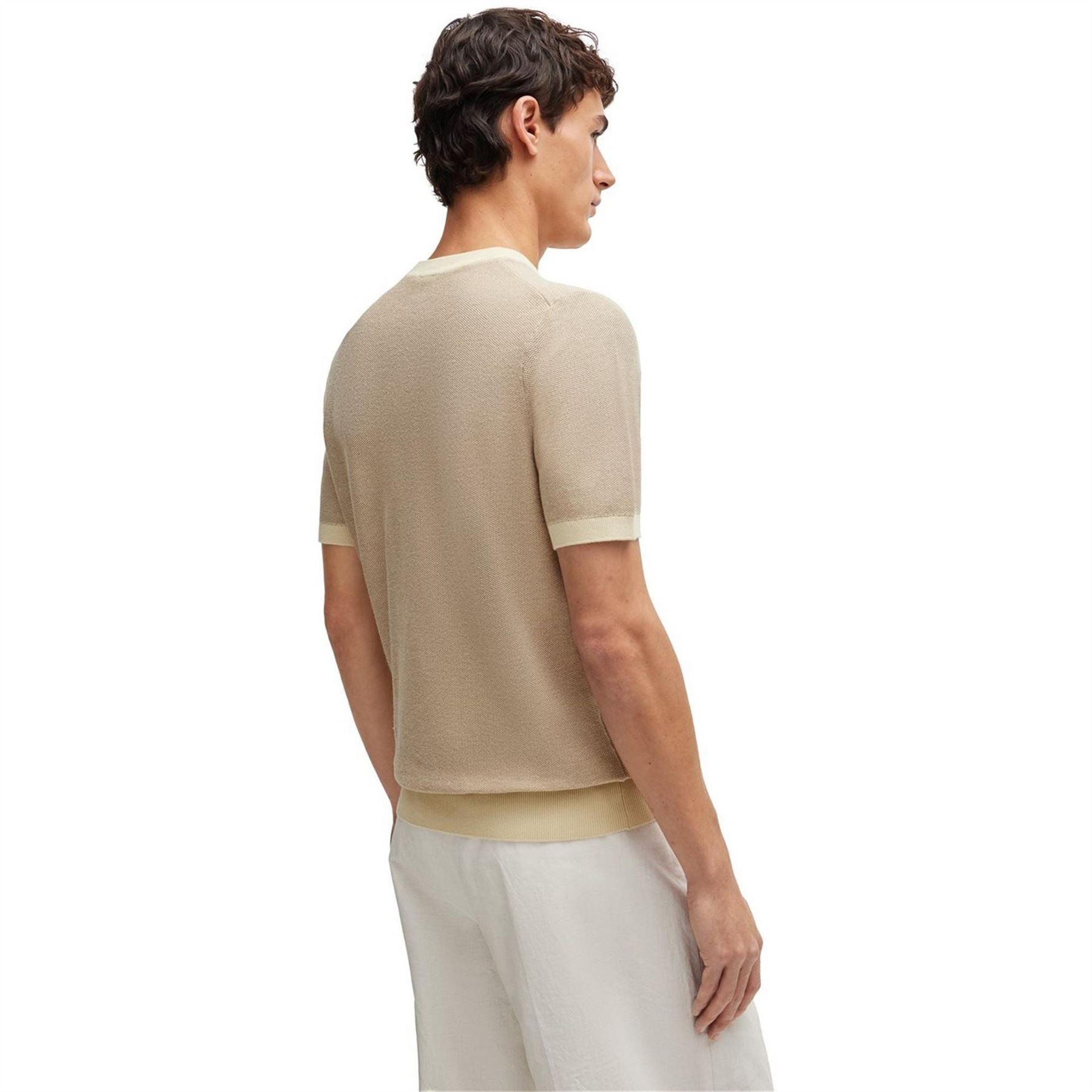 Boss Hbb Tantino Knitted T Regular Fit T-Shirt