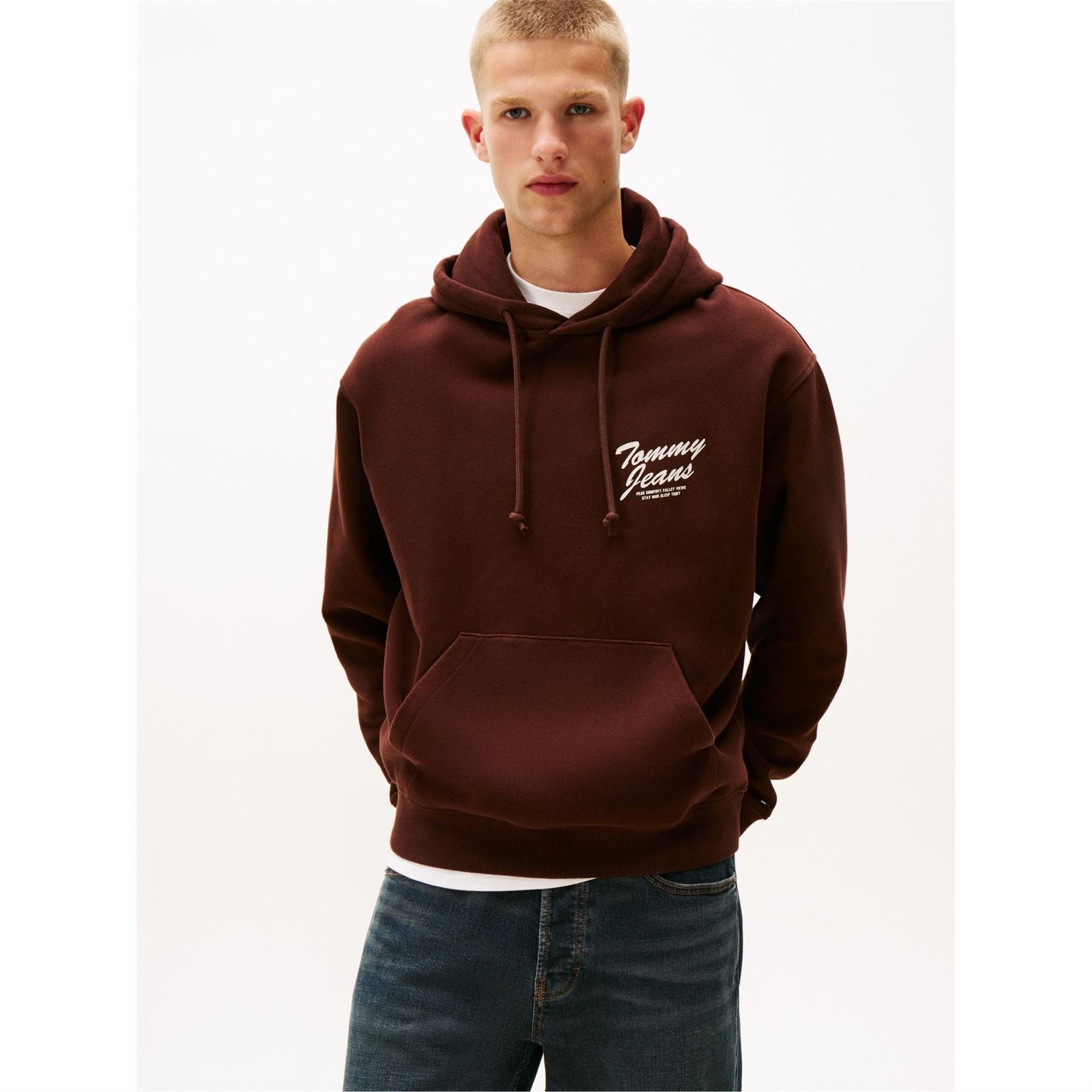 Tommy Jeans Novelty Cotton Pull Over Hoodie