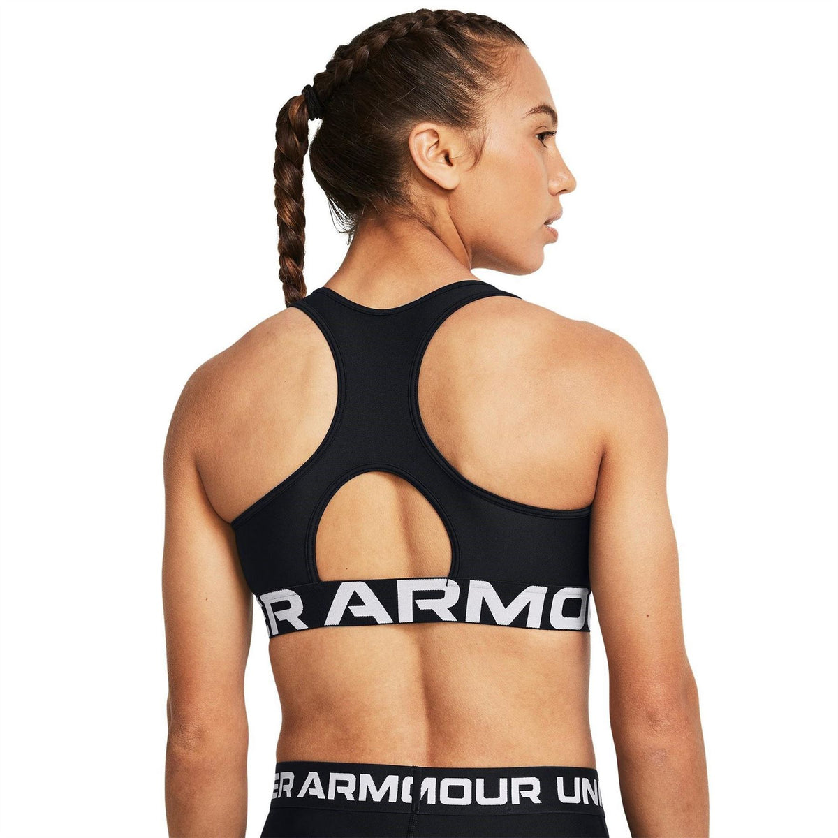 Under Armour Womens Armour Mid Branded Sports Bra