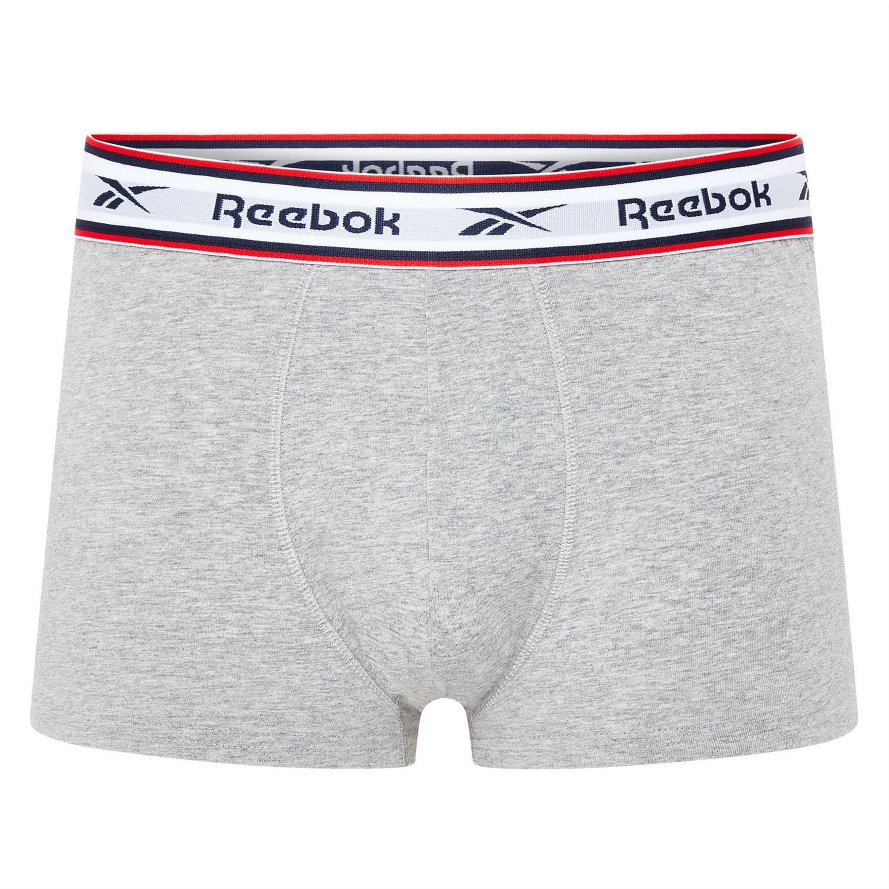 Reebok Mens Pack Boxer Shorts Barlow
