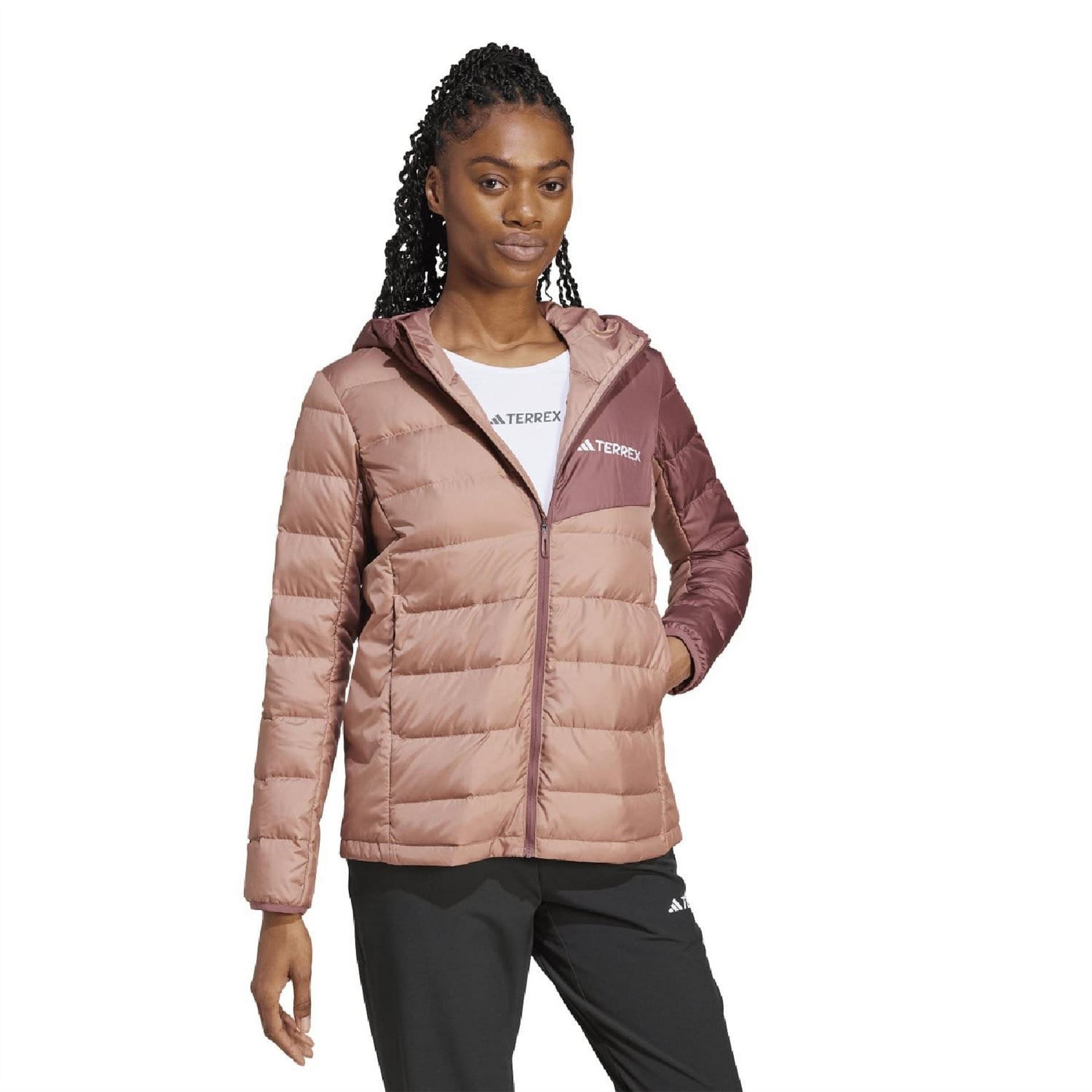 adidas Multi Light Down Hooded Jacket