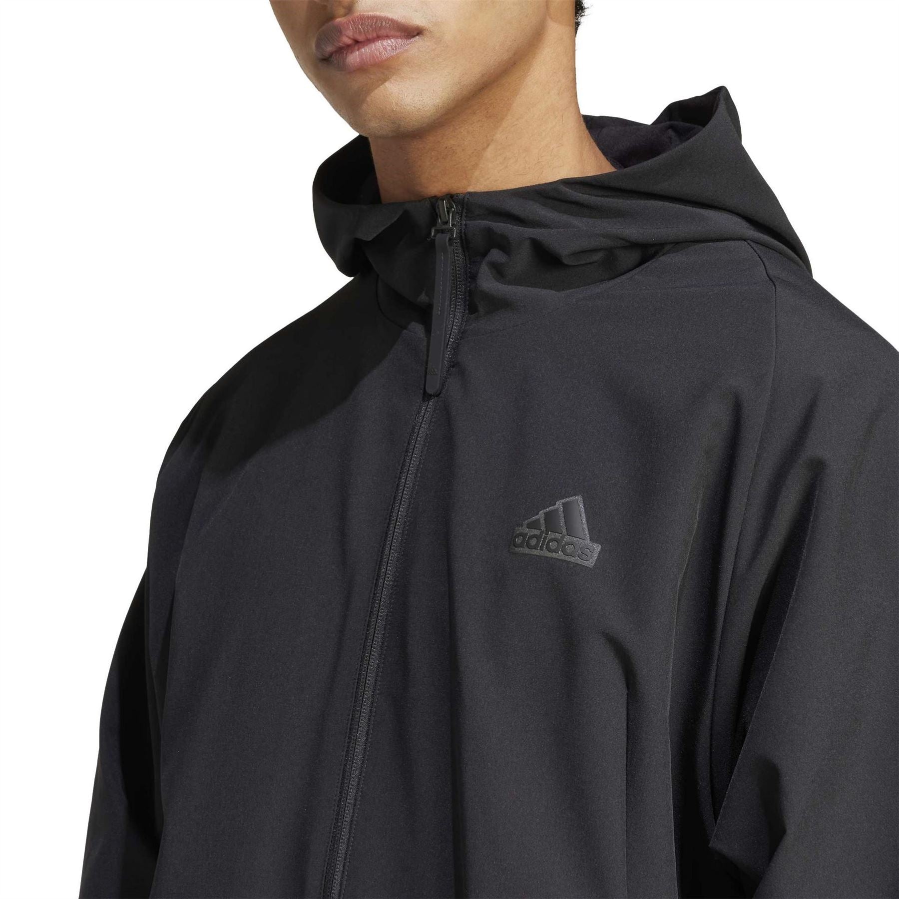 adidas Z.N.E Hooded Ribbed Cuff Sweat Jacket