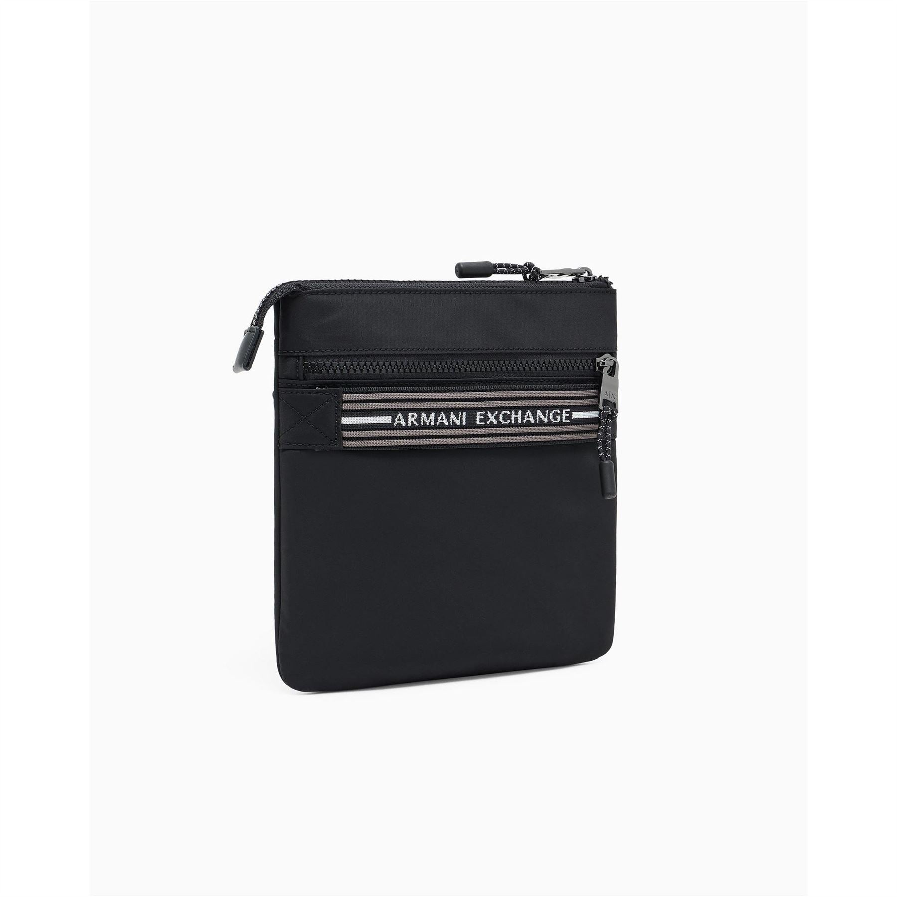 Armani Exchange Exchange Stripe Patterned Messenger Bag