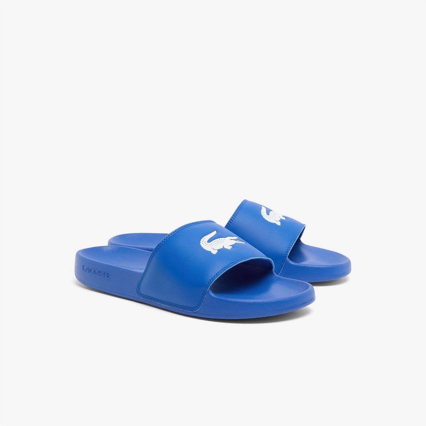 Lacoste Serve Crocodile Print Slide Mules