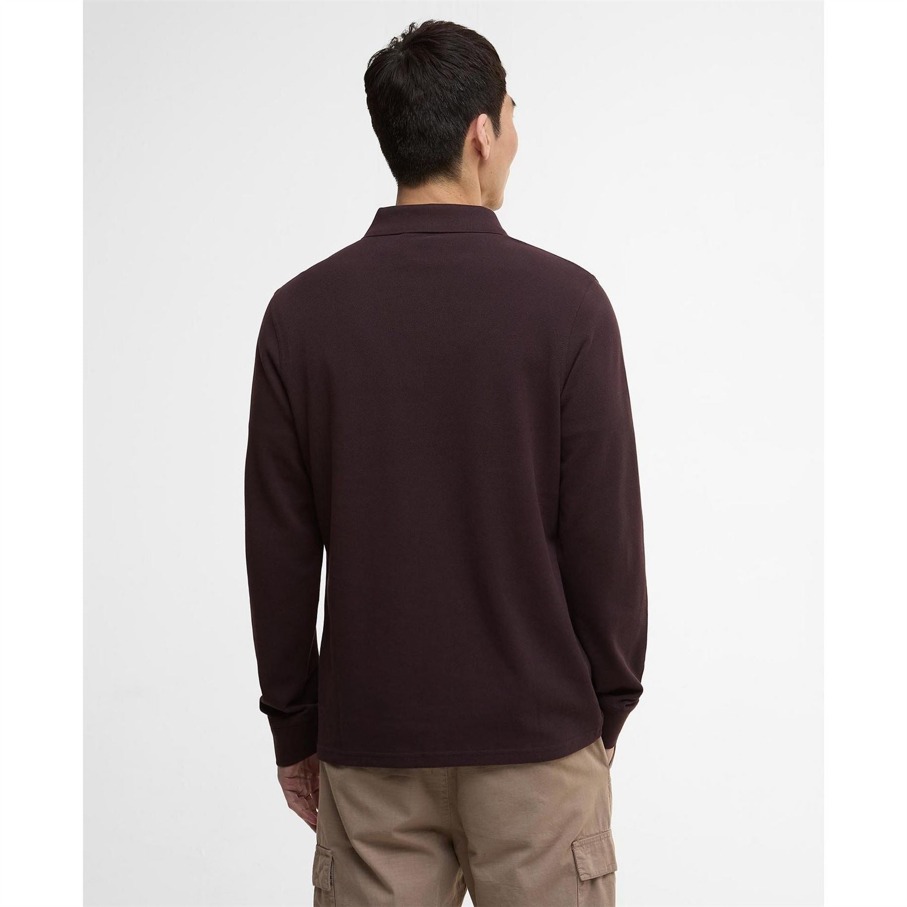 Barbour International Long Sleeve Polo Shirt