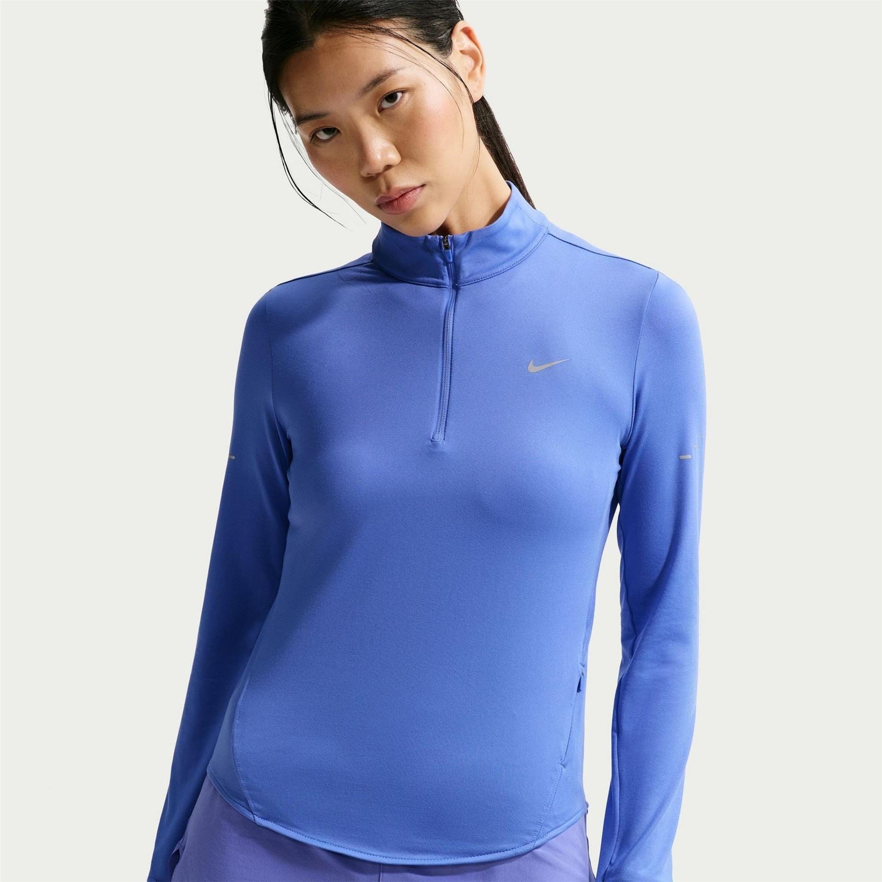 Nike Womens Swift 1 4 Zip Running Top