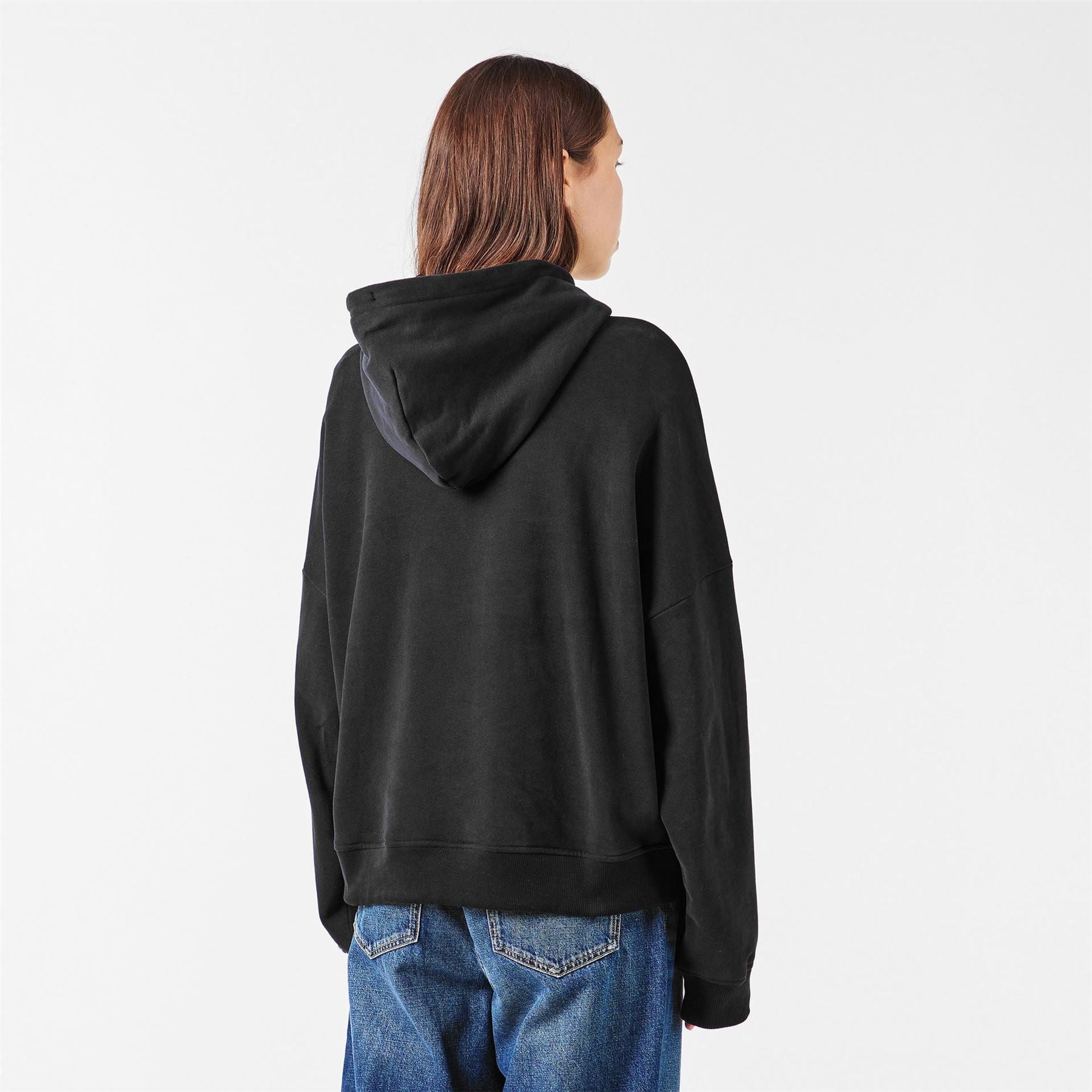 Boss Drop Shoulder Long Sleeve Relaxed Fit Top