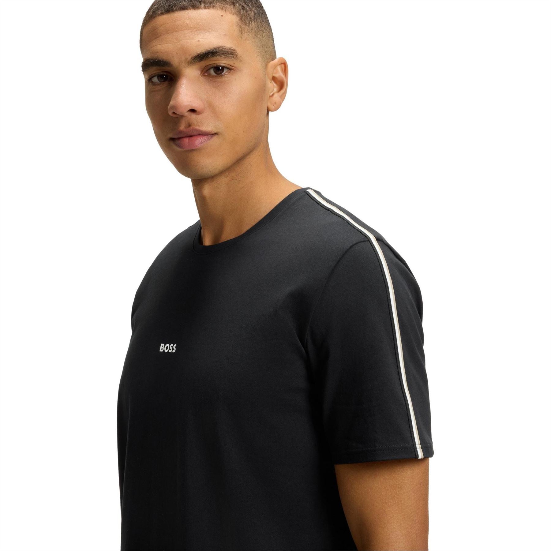 Boss Logo Crew Neck Short Sleeve T-Shirt
