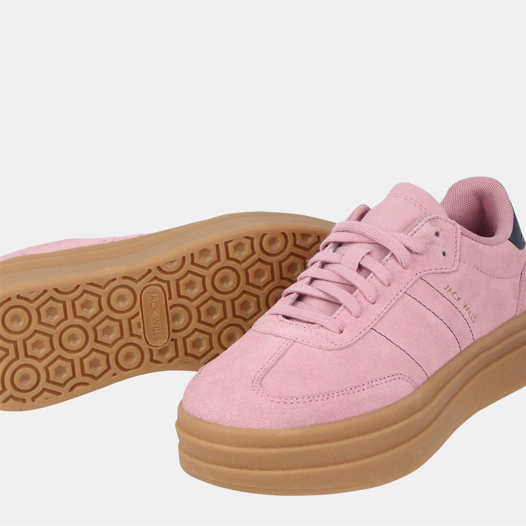 Jack Wills Suede Low Top Trainers
