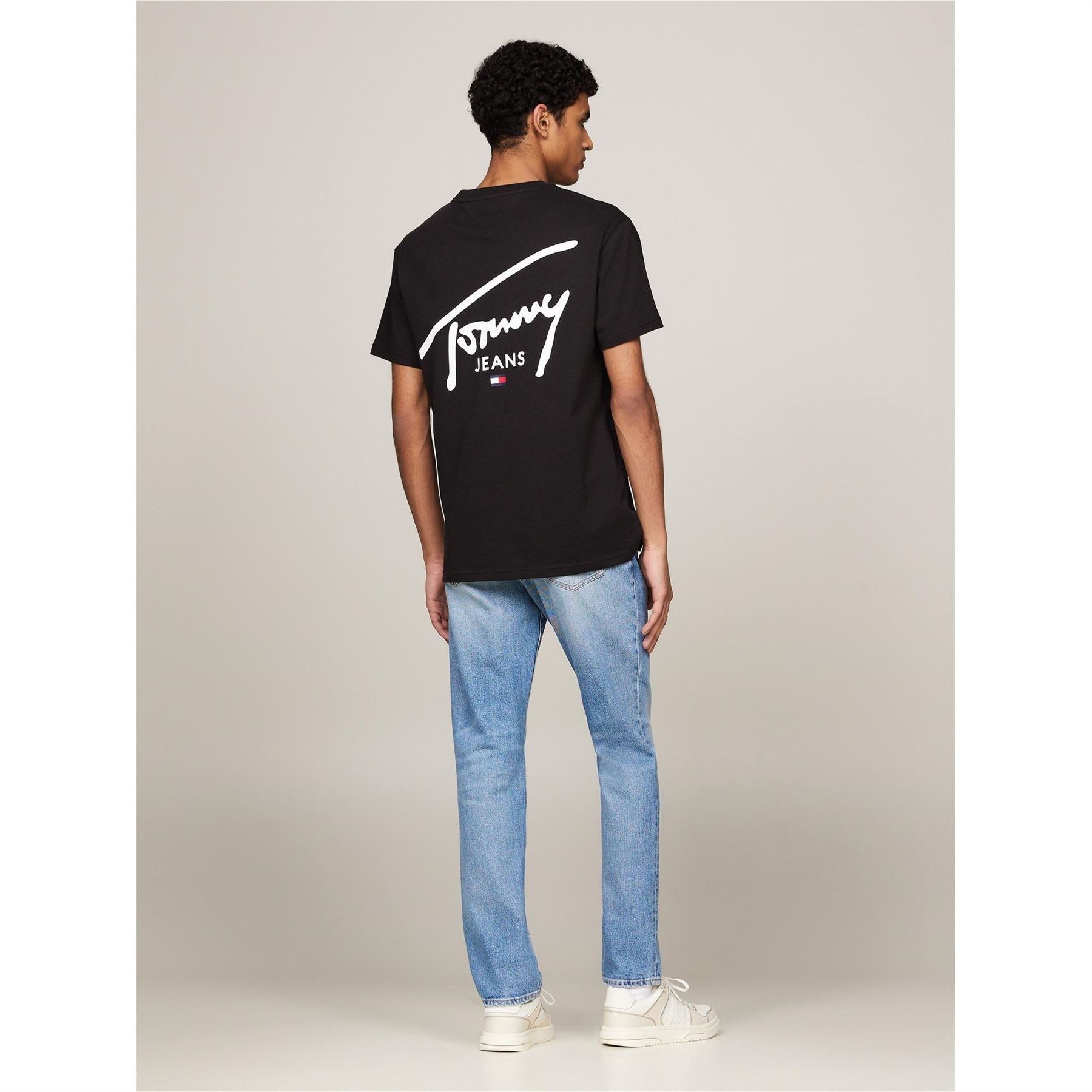Tommy Jeans Flag Logo T-Shirt