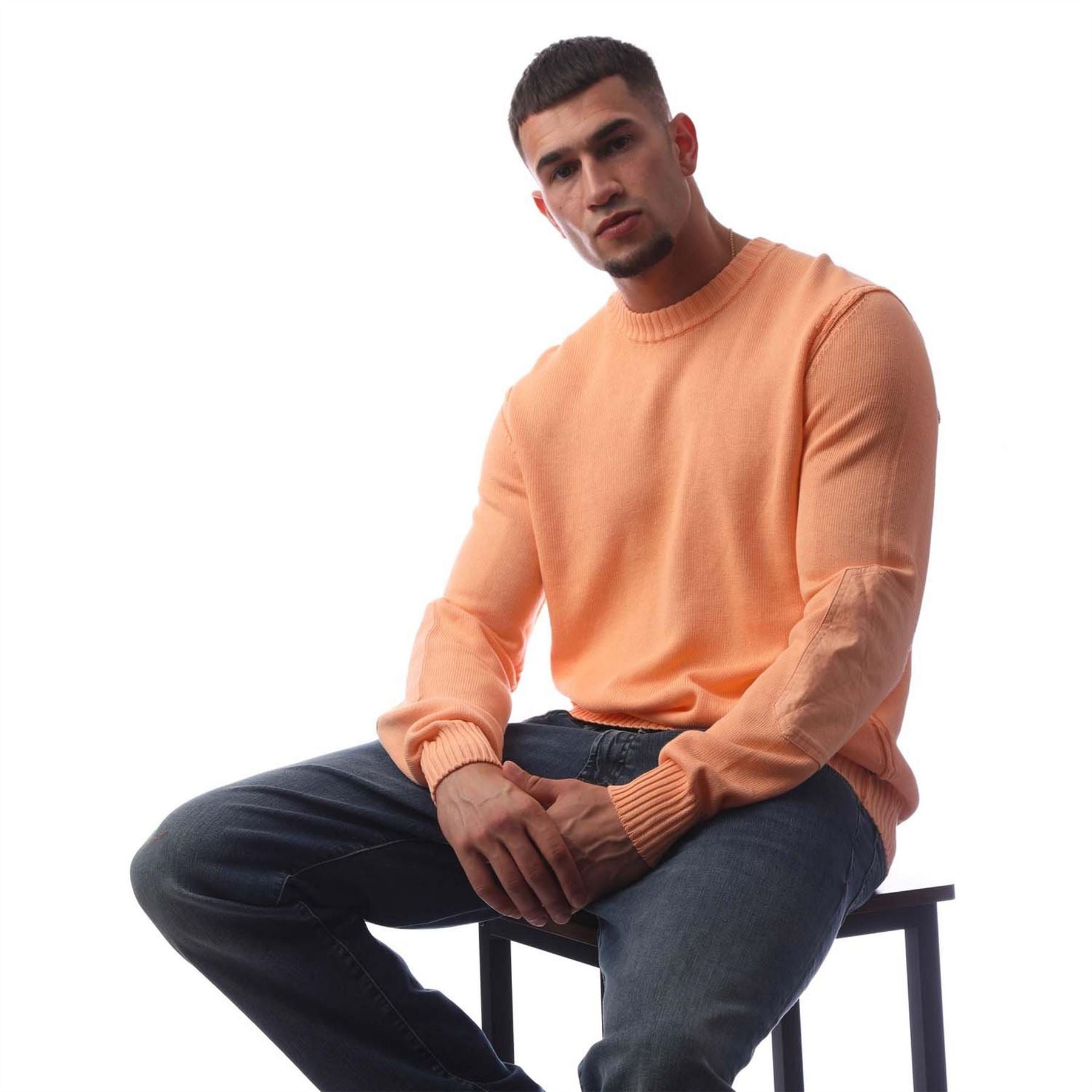 Boss Crew Neck Long Sleeve Regular Fit Sweater