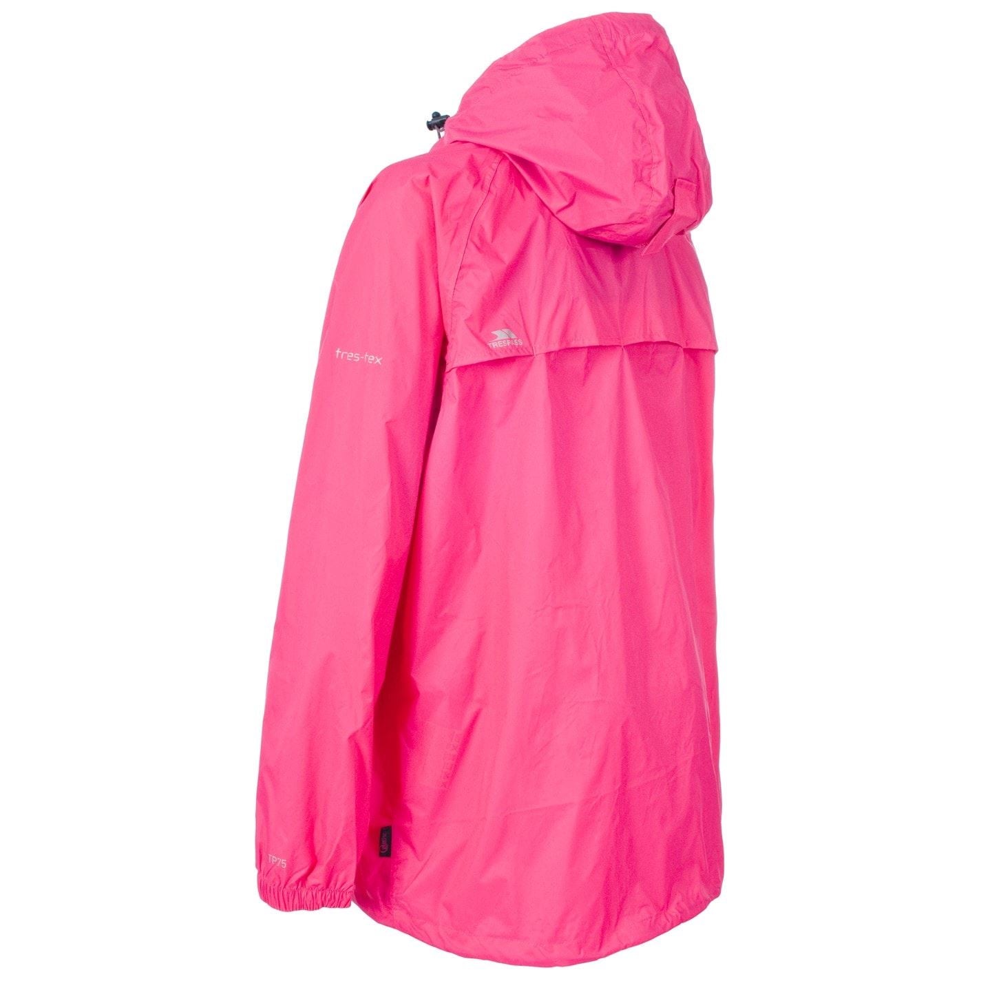 Trespass Tresspass Qikpac Hooded Rain Jacket