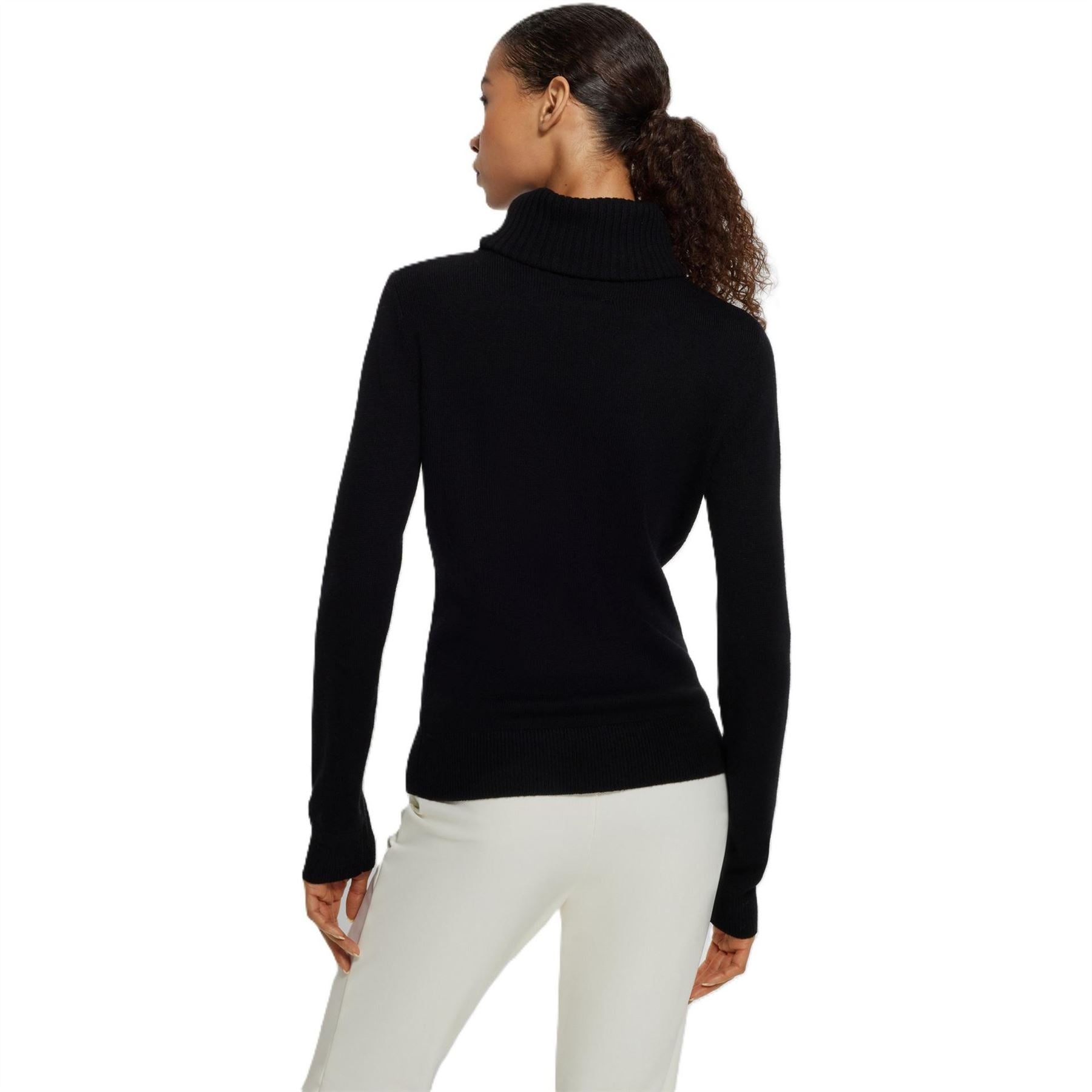 Boss Turtleneck Long Sleeve Regular Fit Sweater