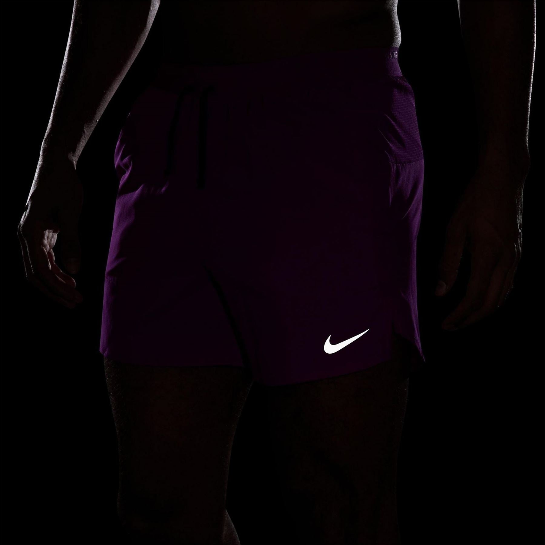 Nike Mens Stride Dri Fit 5 Brief Lined Running Shorts