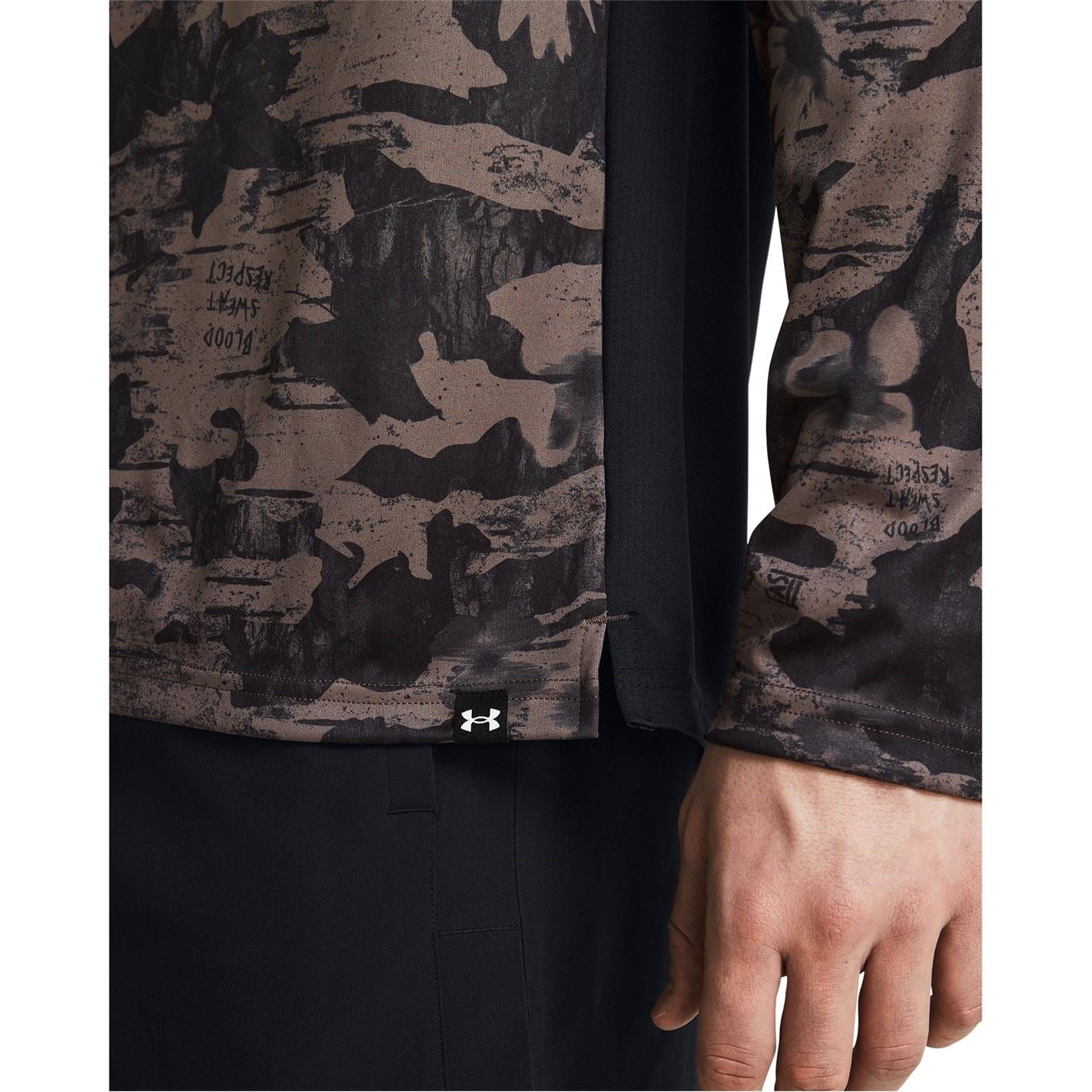 Under Armour Mens Armour Pjt Rck Isochill Ls Gym Top