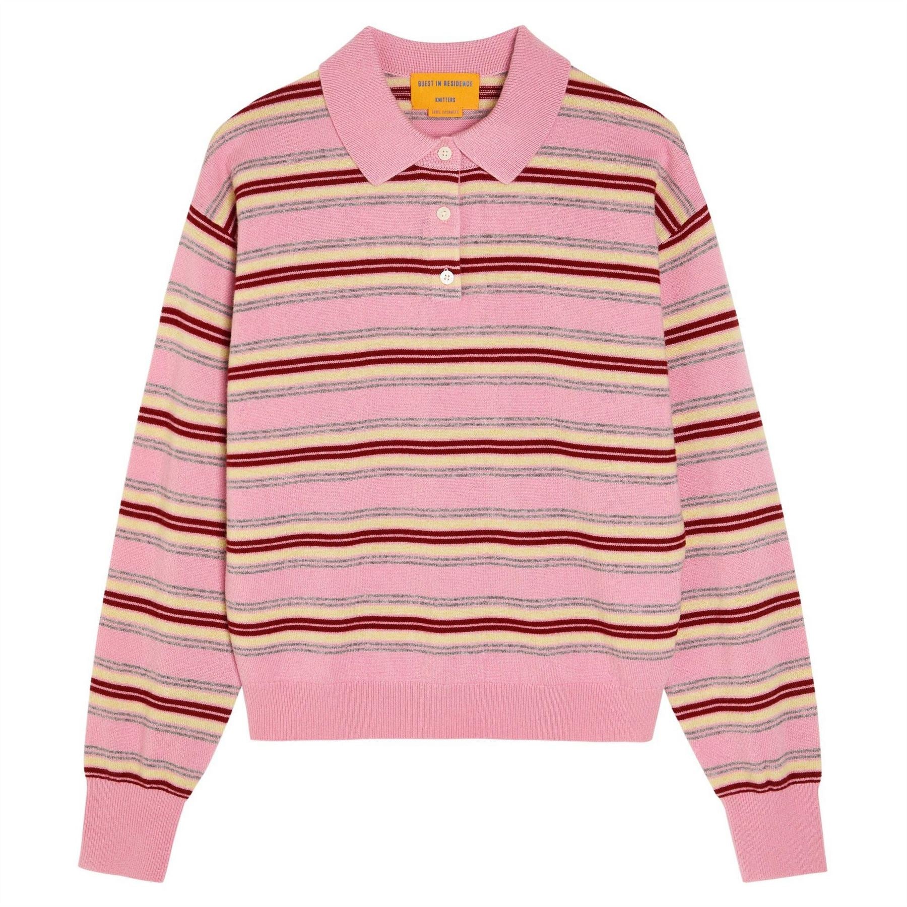 Guest in Residence Stripe Polo