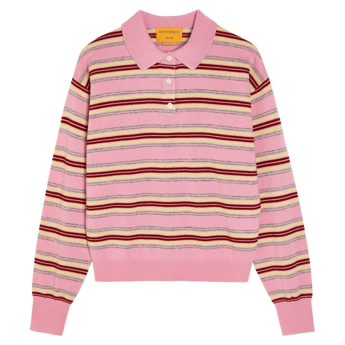 Guest in Residence Stripe Polo