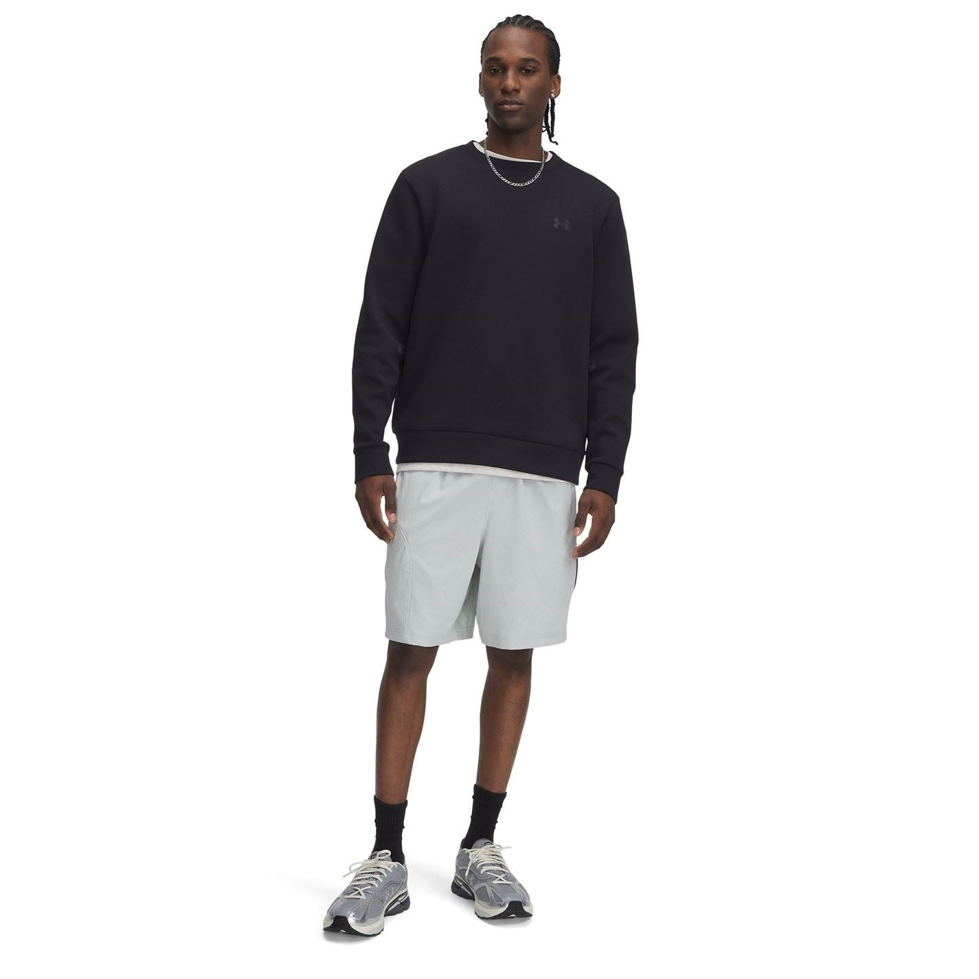 Under Armour Solid Patterned Vent Bermuda Shorts
