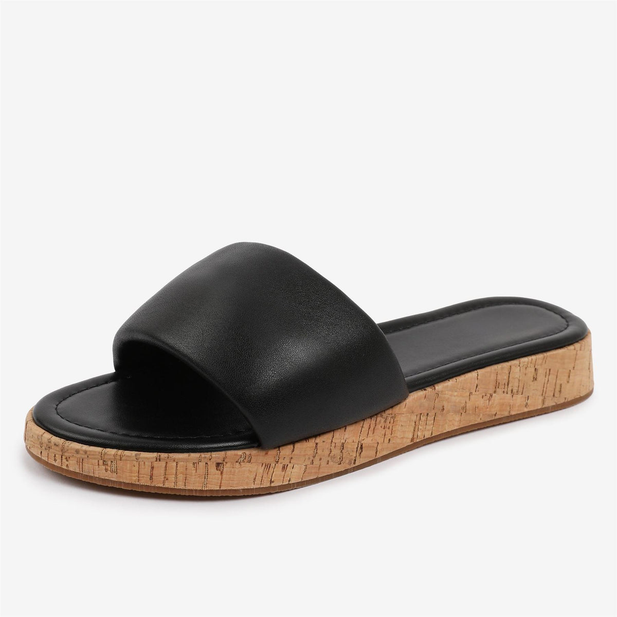 Wheres That From Pu Julia Flatform Sliders Sandal Ladies