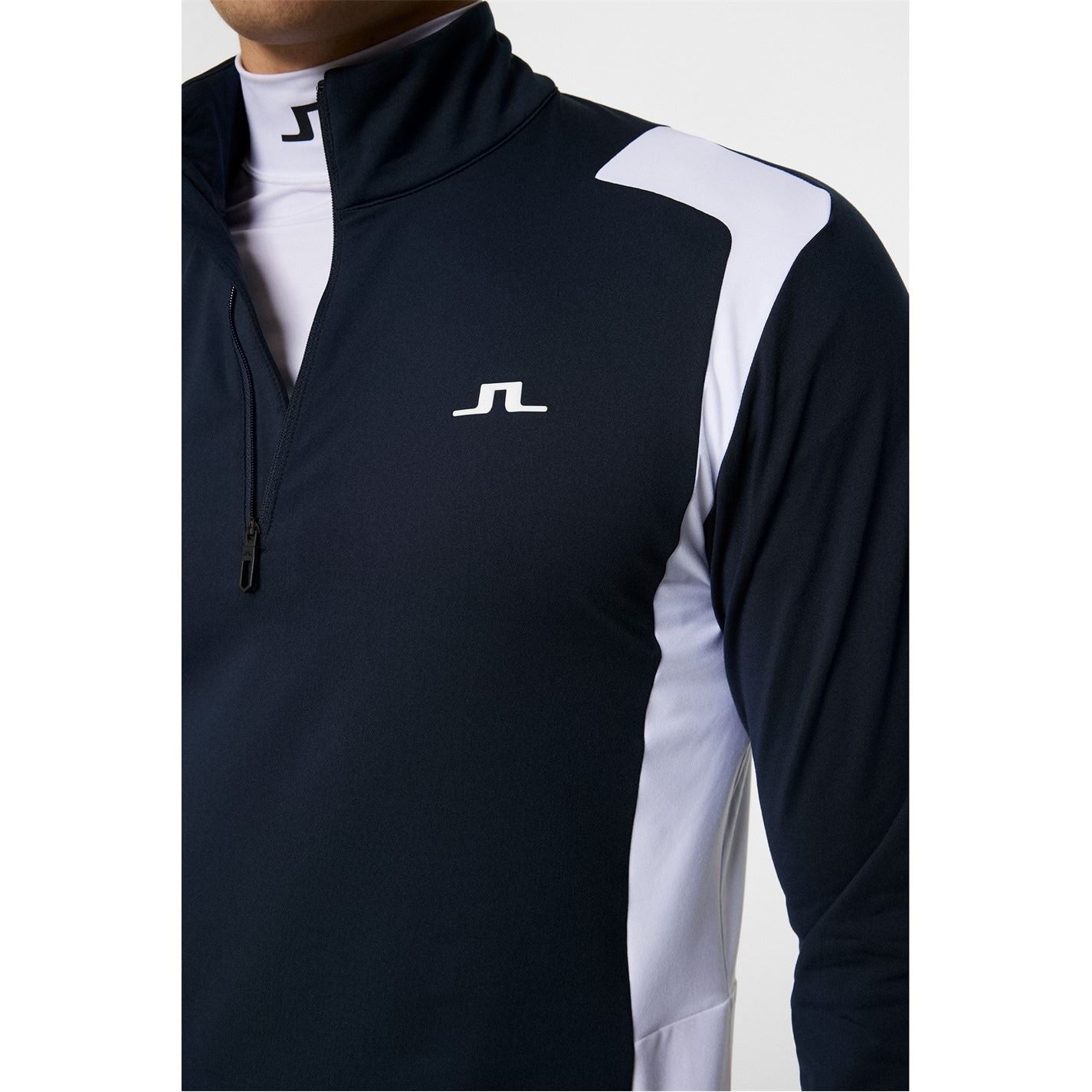 J Lindeberg Golf Lukas Quarter Zip Pullover Jumper