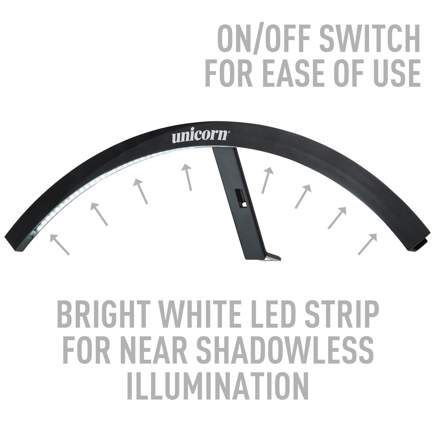 Unicorn Darts Quarter Light Dartboard Lighting System