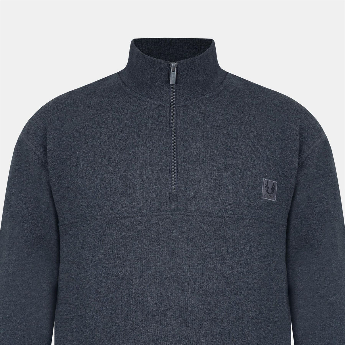 Firetrap Funnel Neck Zip Long Sleeve Sweatshirt