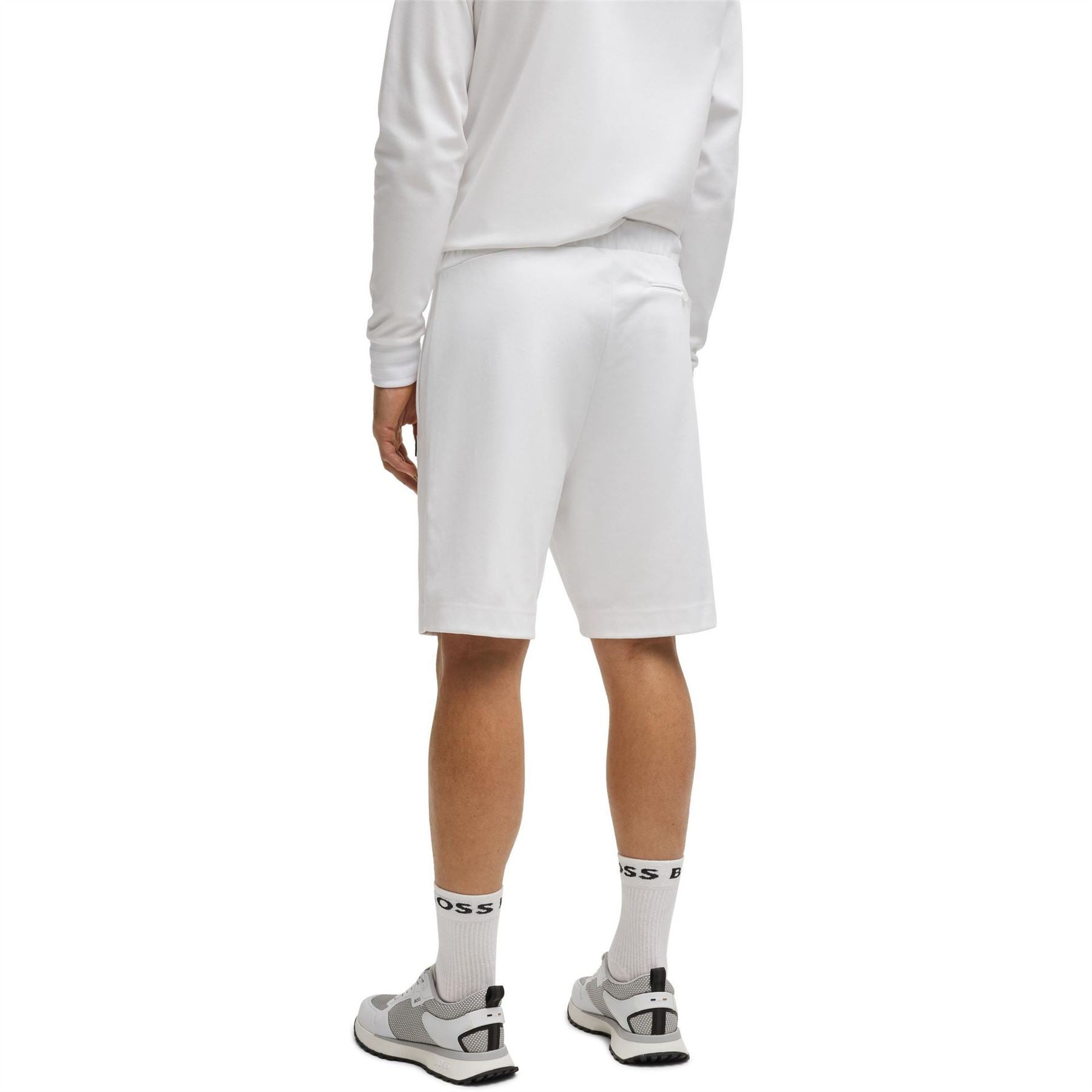 Boss Headlo TL Relaxed Fit Fleece Jogger Shorts
