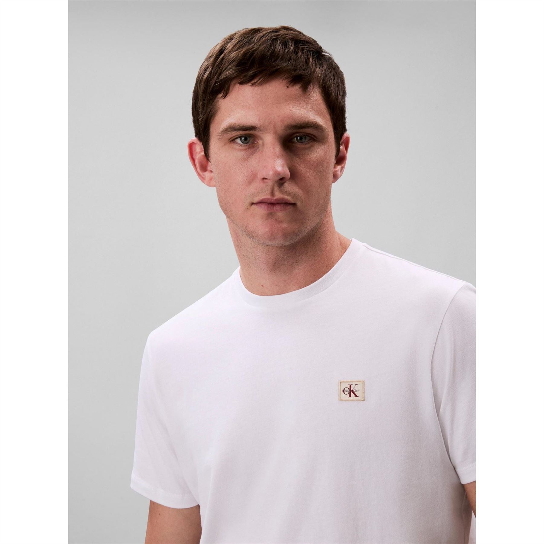 Calvin Klein Jeans Box Crew Neck Short Sleeve T-Shirt