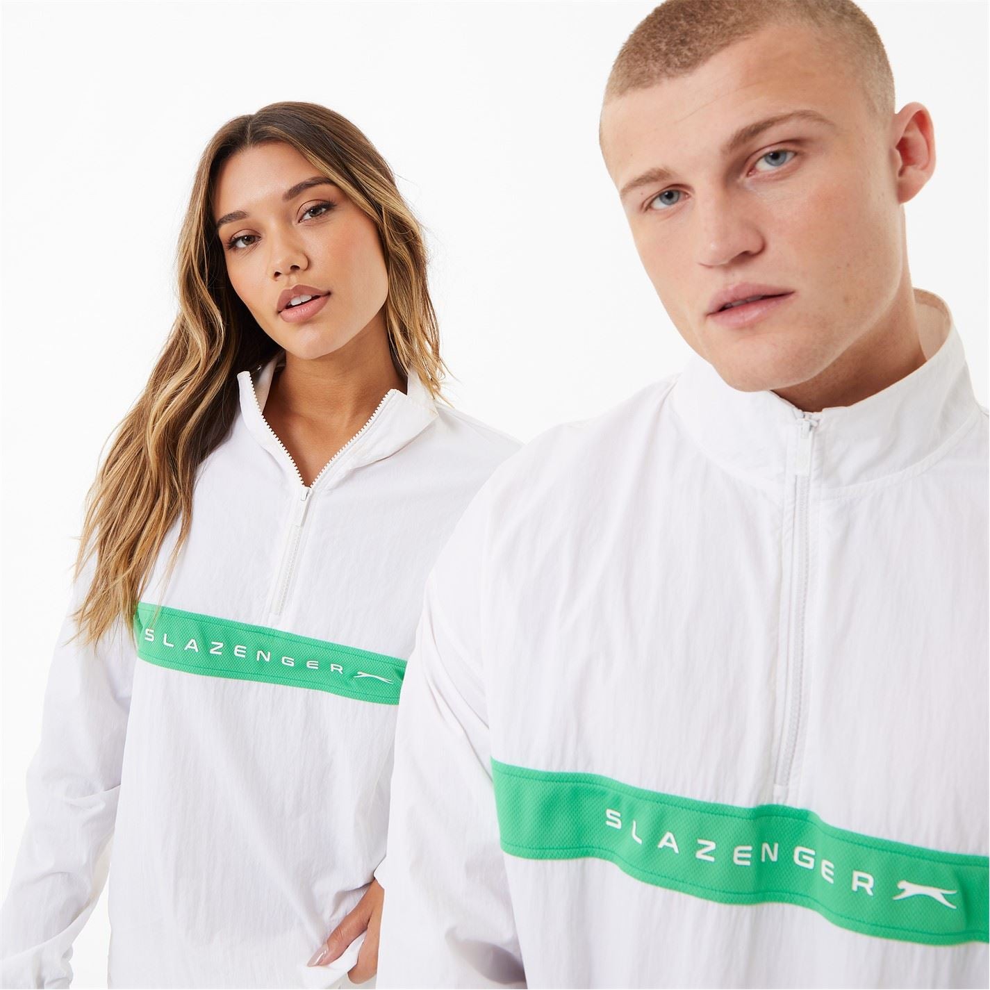 Slazenger Ft. Aitch Contrast Half Zip Track Top