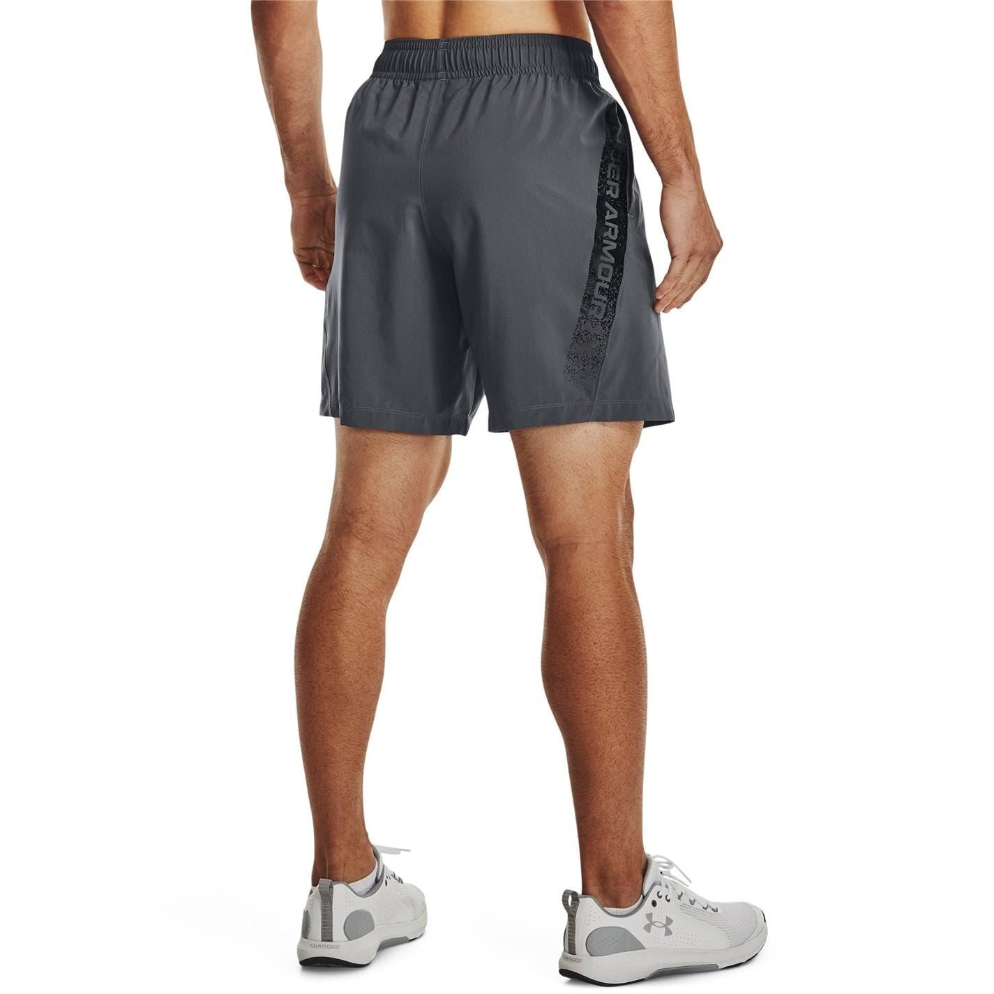 Under Armour Mens Armour Woven Graphic Shorts