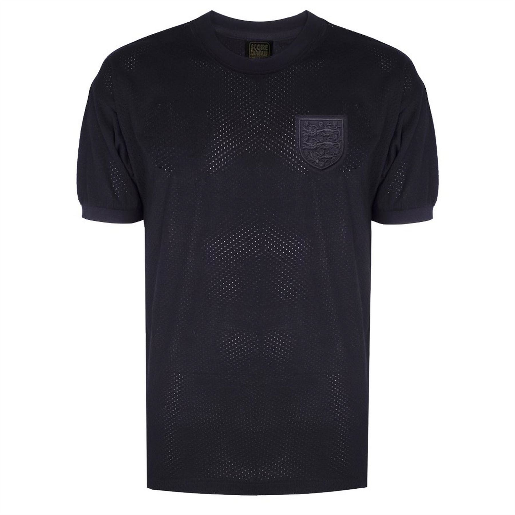 Score Draw England 1970 Blackout Crew Neck Short Sleeve Jersey
